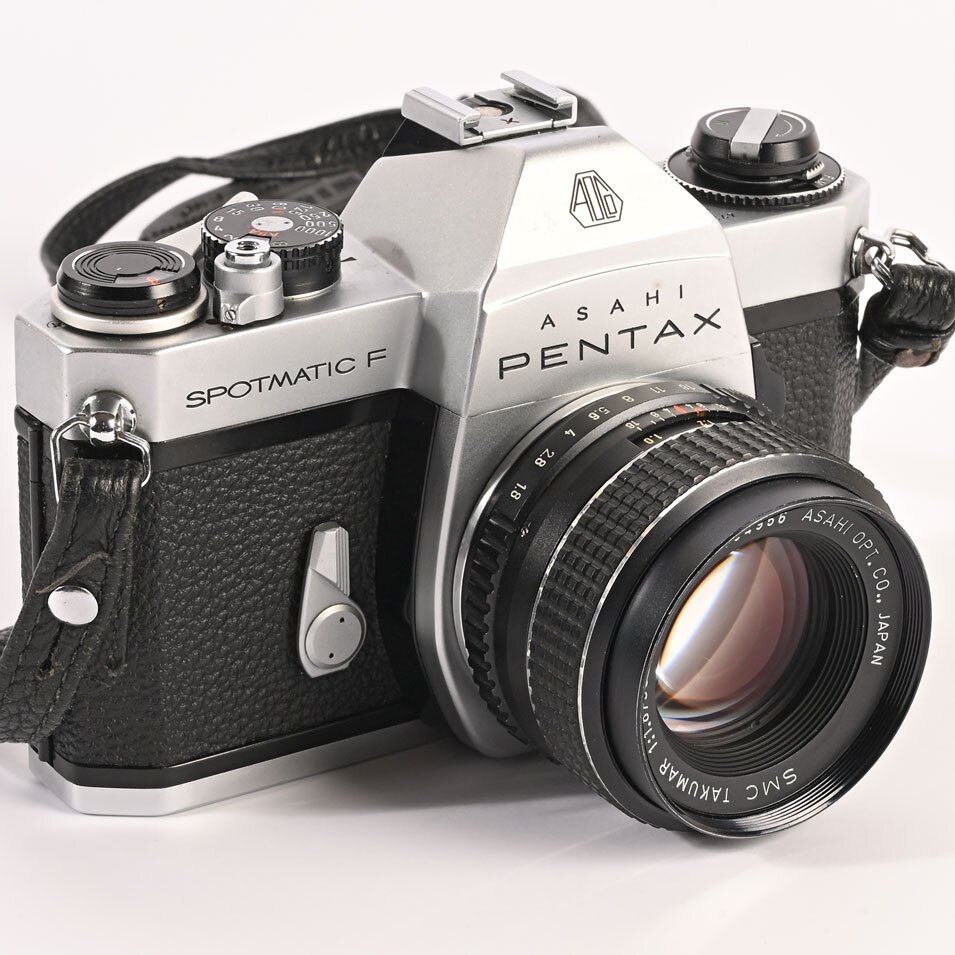 Pentax Spotmatic F SPF SLR Super Takumar 55mm f/1.8