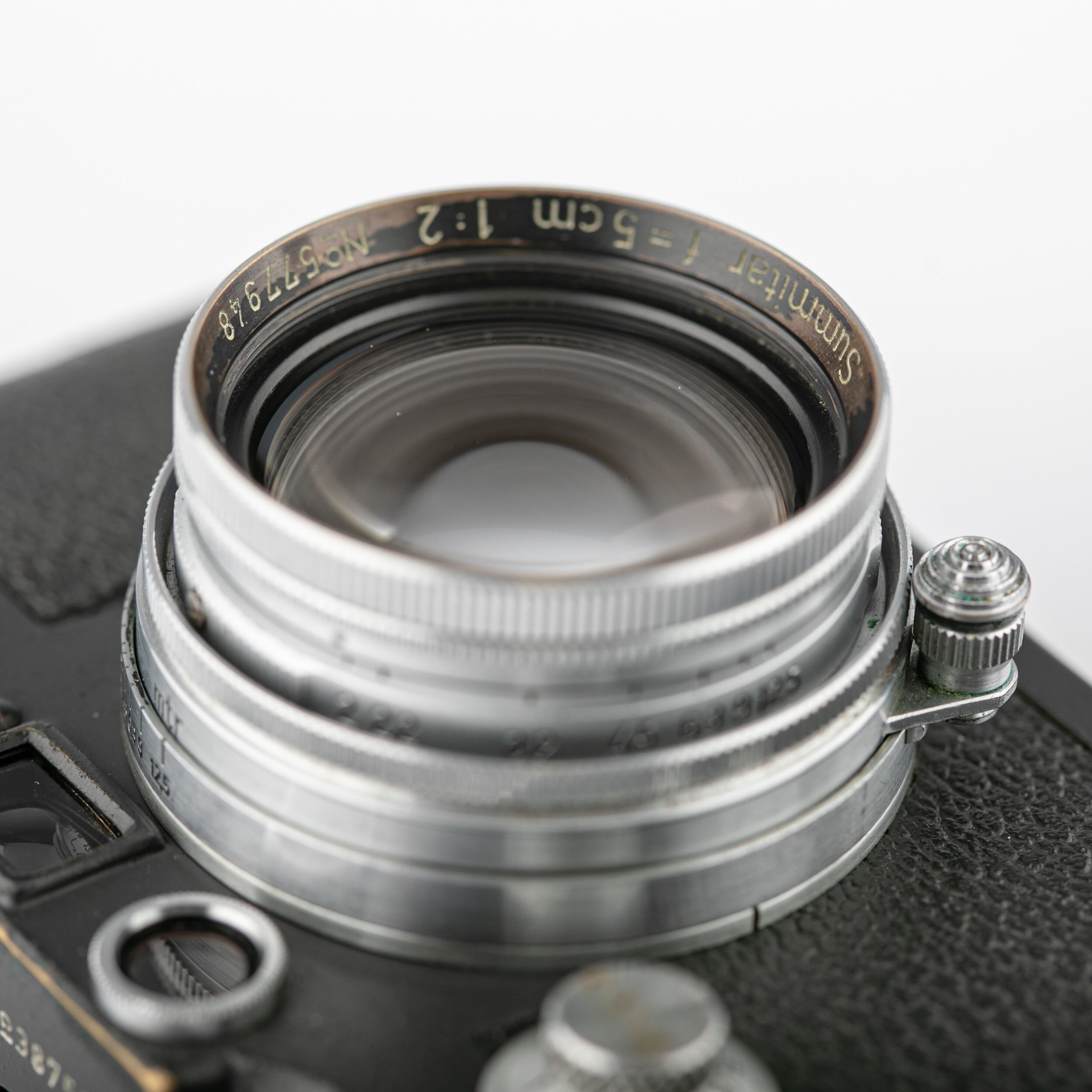 Leica IIIc grau grey lackiert No 387526 Summitar 2/5cm L