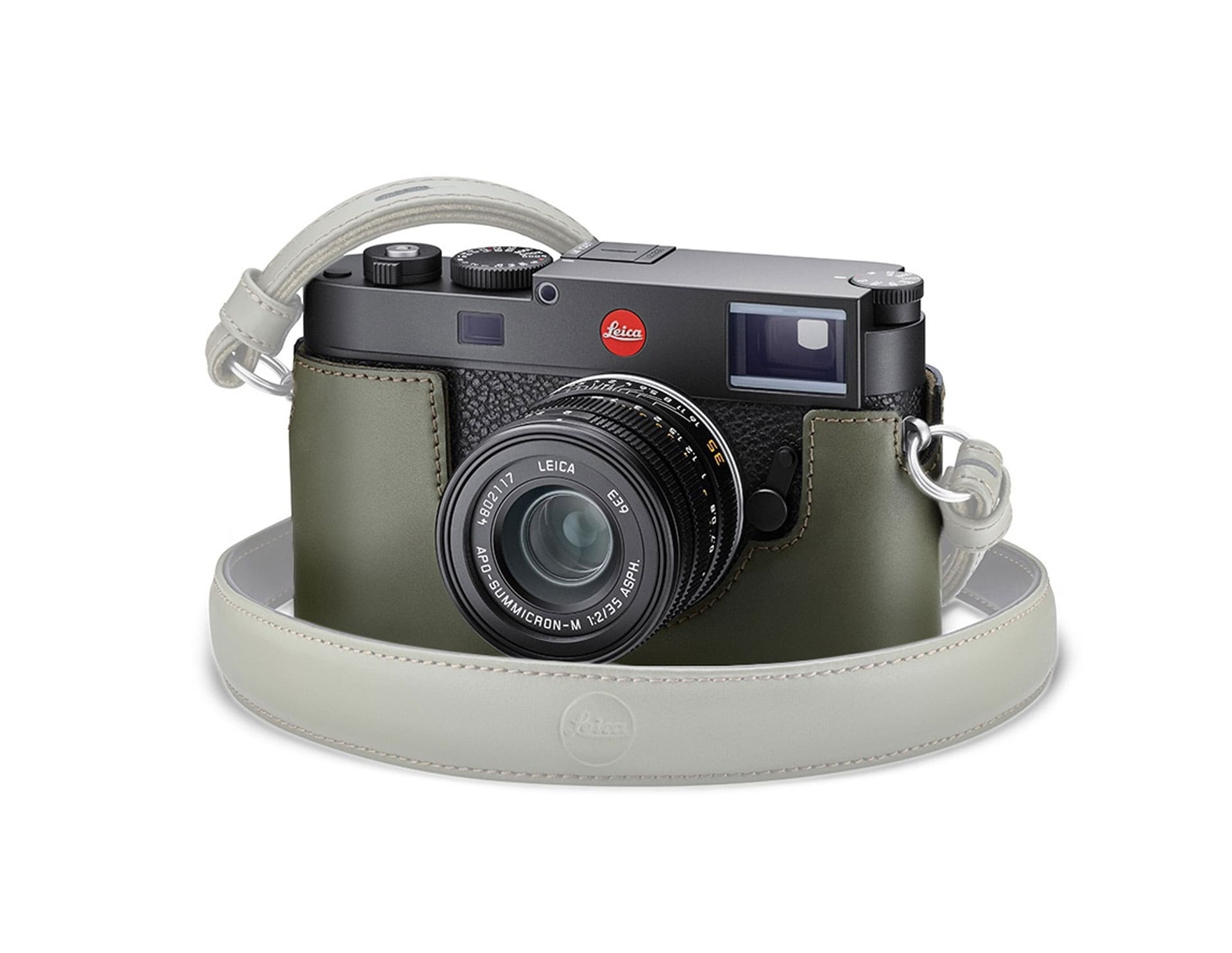 LEICA Protektor M11 Leder olivgrün