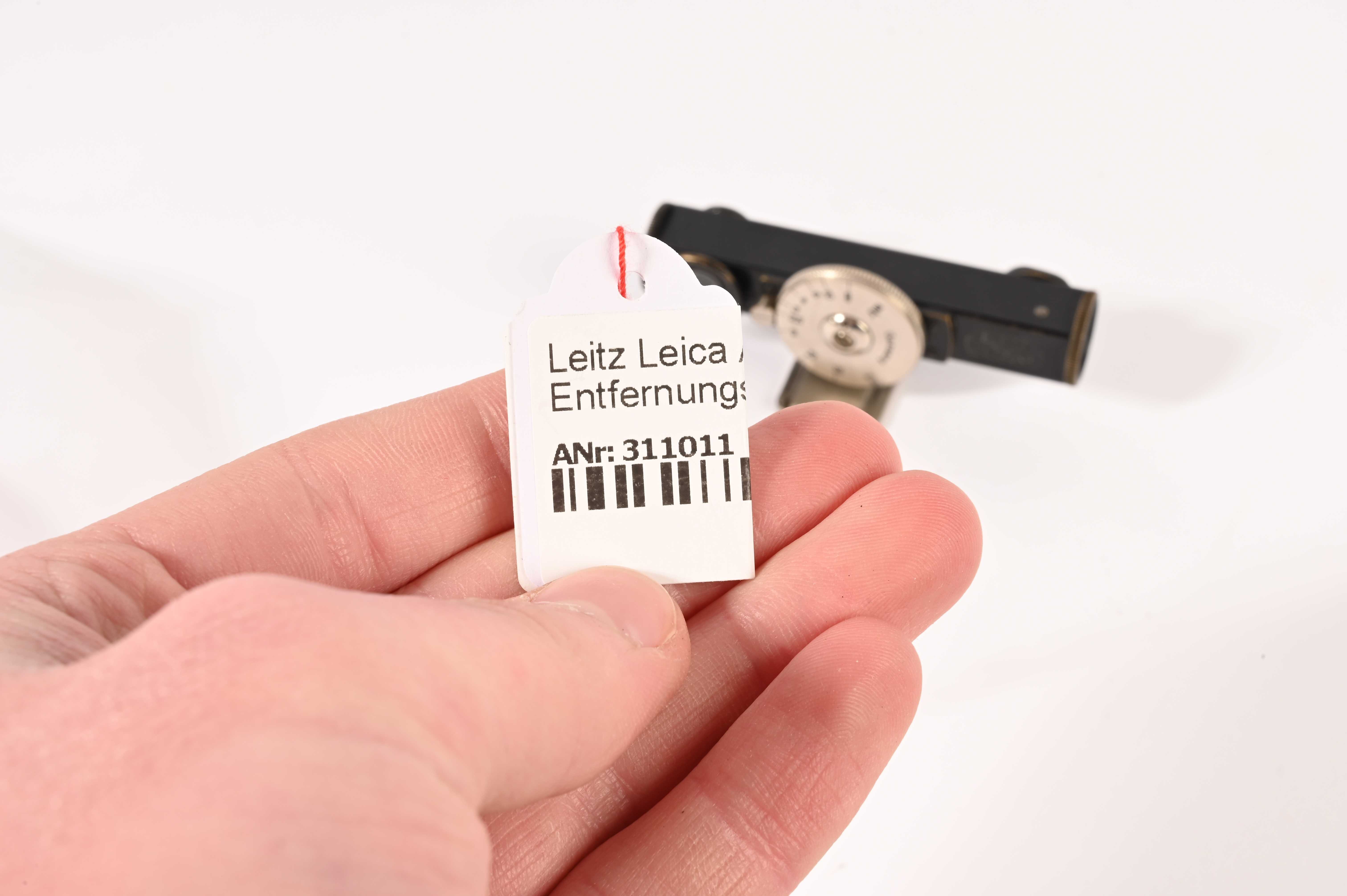 Leitz Leica AFOOK Entfernungsmesser range finder black nickel export model Germany