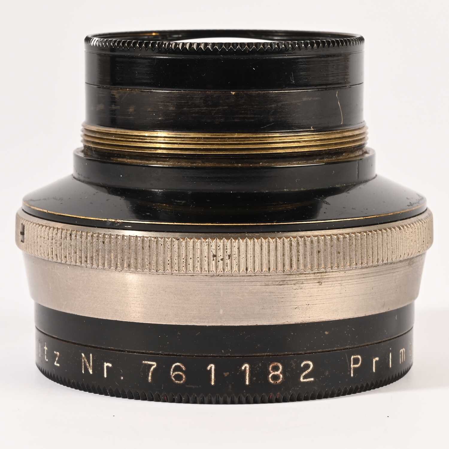 Meyer Goerlitz Primoplan 1.9/8cm lens black nickel version