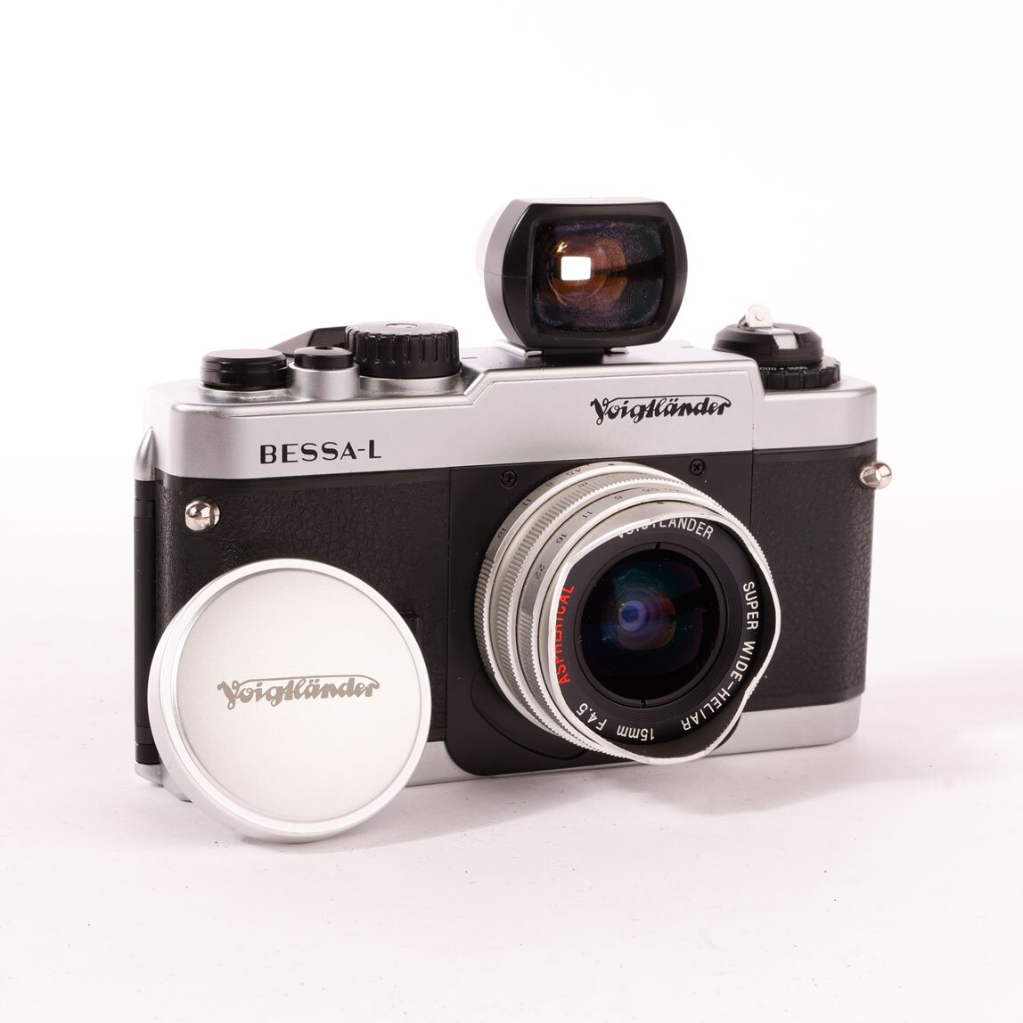 Voigtländer Bessa L Super Wide Heliar 4.5/15mm Aspherical Sucher