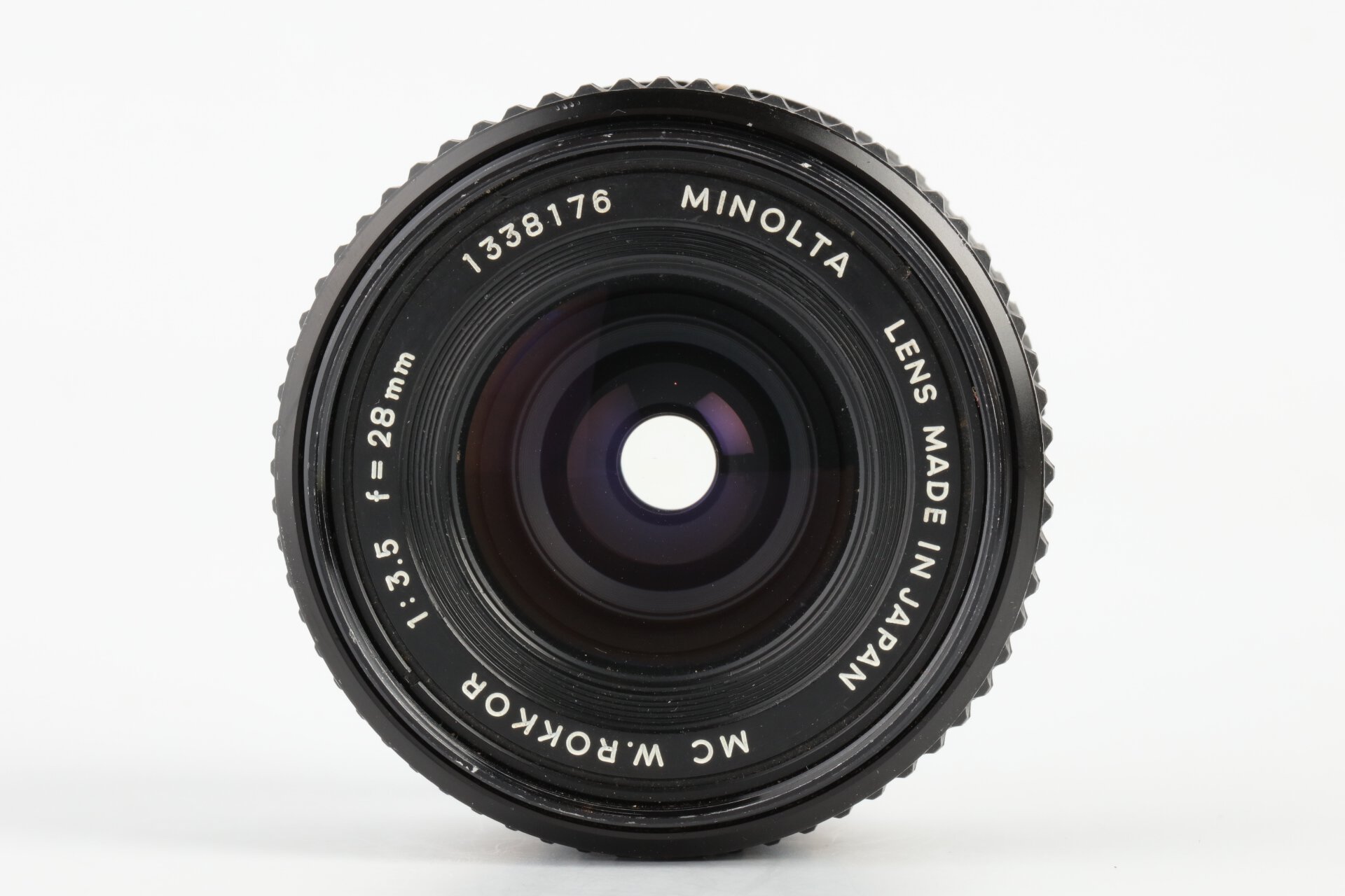 Minolta MC 3,5/28mm W.Rokkor MD