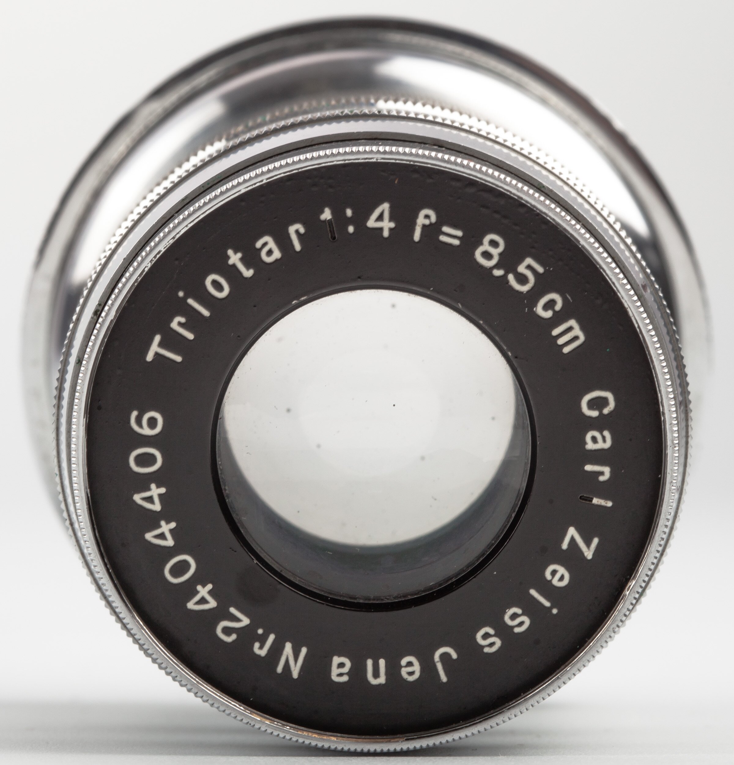 Carl Zeiss Jena Contax 4/8,5cm Triotar Contarex RF mount