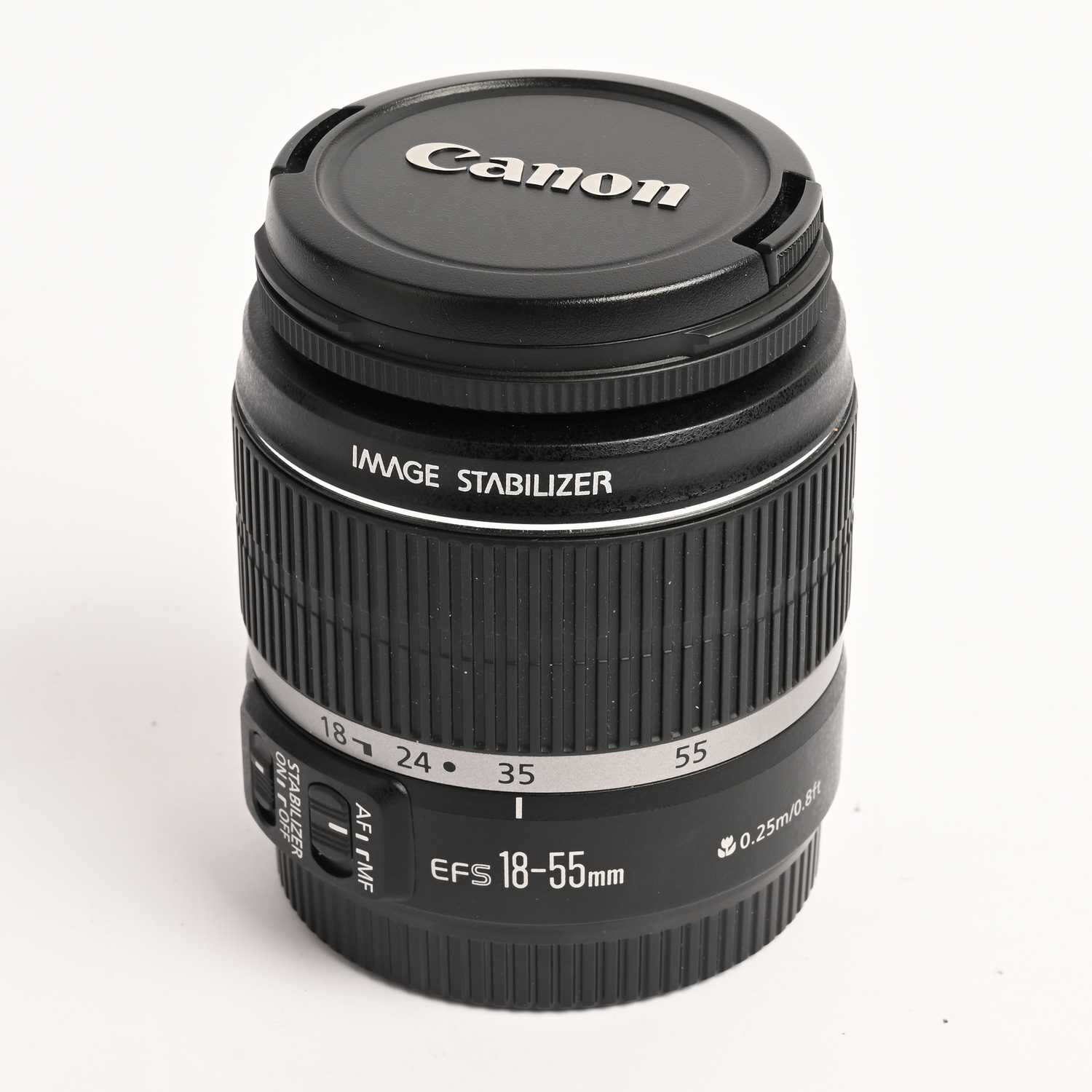 Canon EFS Objektiv 18–55 mm f/3,5–5,6 IS STM