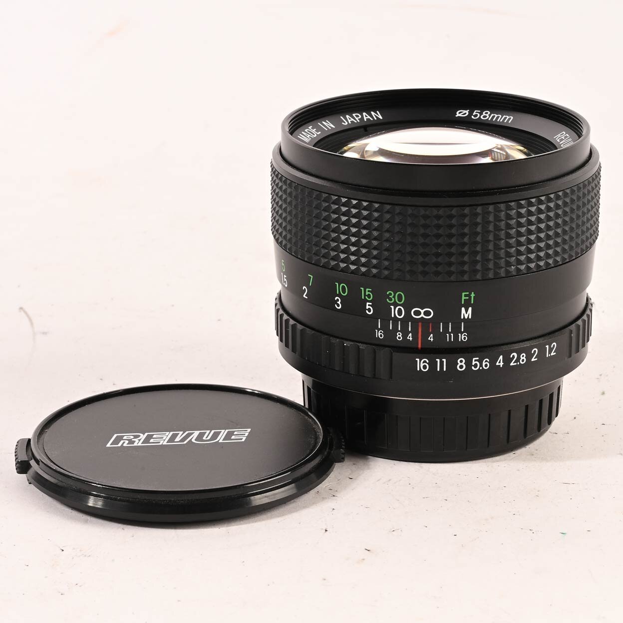 Pentax K PK Revuenon 55mm 1:1.2 MC Objektiv