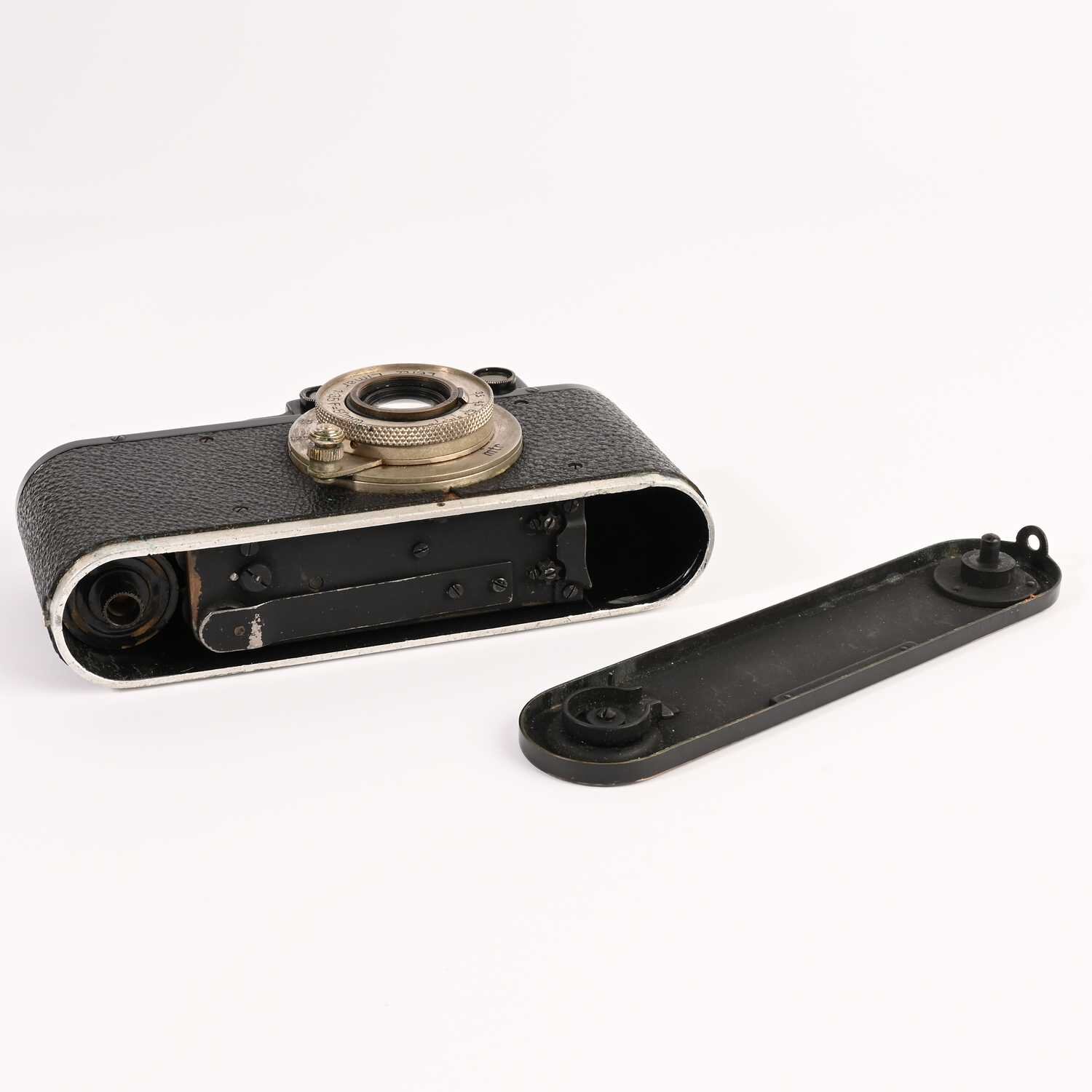 Leitz Leica Leica II schwarz accessories set Vintage System Case