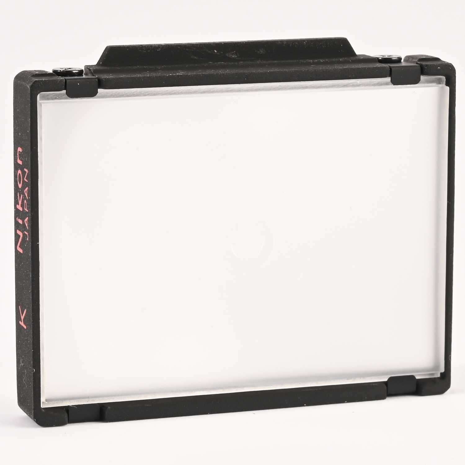 Nikon Fokusscheibe Typ K ROTE SCHRIFT für F3