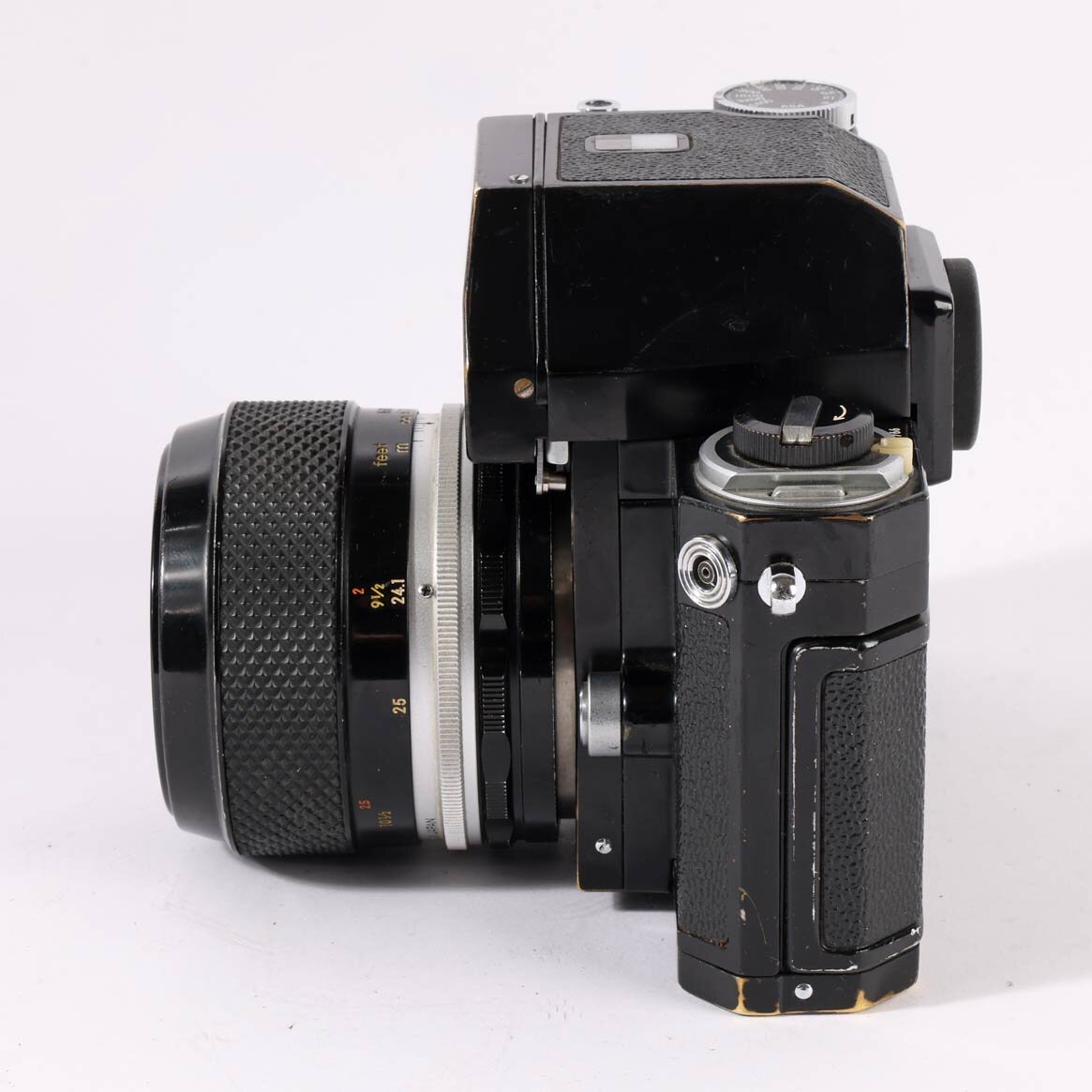 Nikon F Gehäuse black Photomic Micro-Nikkor P C3,5/55