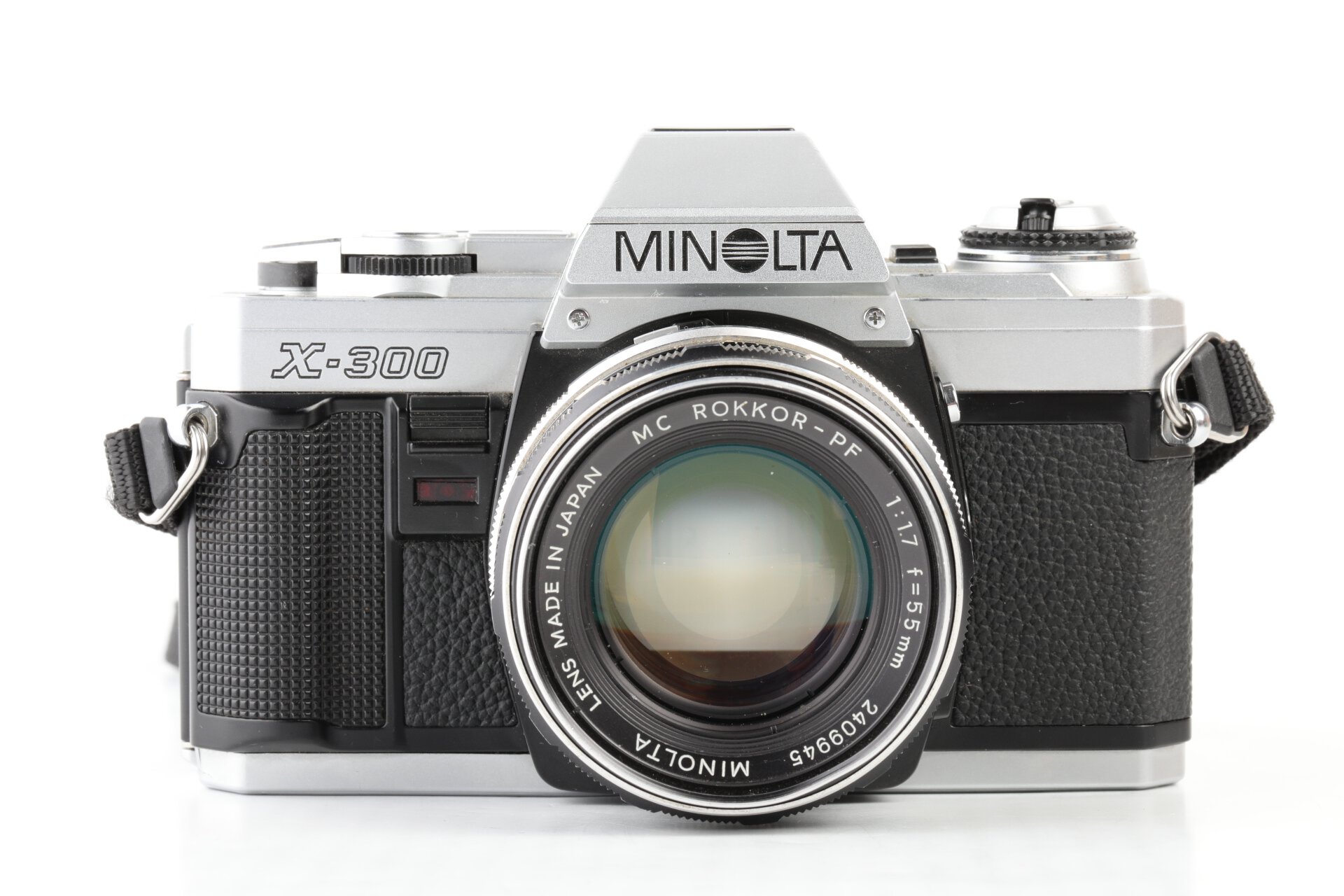 Minolta X-300 + MC Rokkor-PF 1,7/55mm