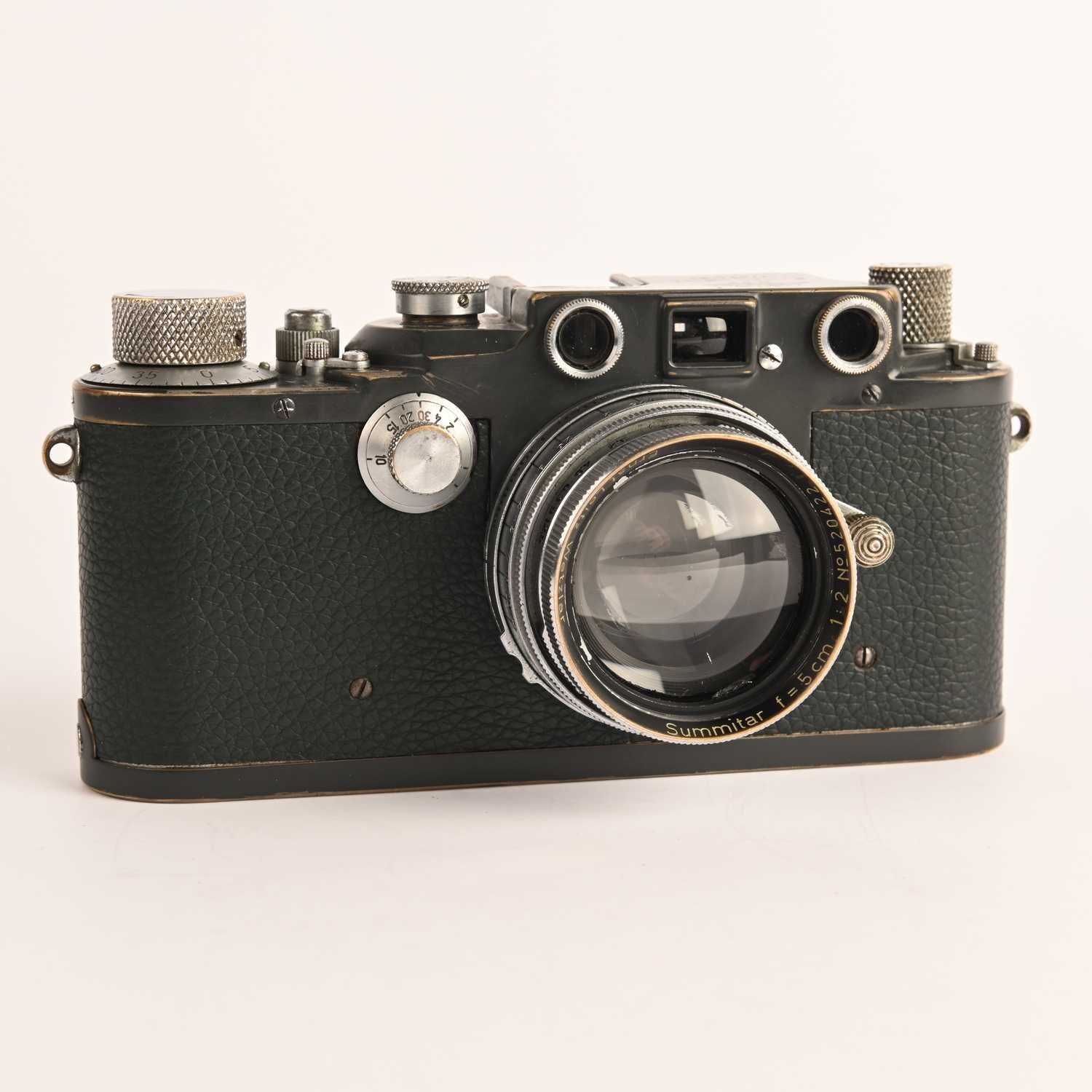 Leitz Leica grau Luftwaffen-Eigentum Summitar 5cm /1:2 gray