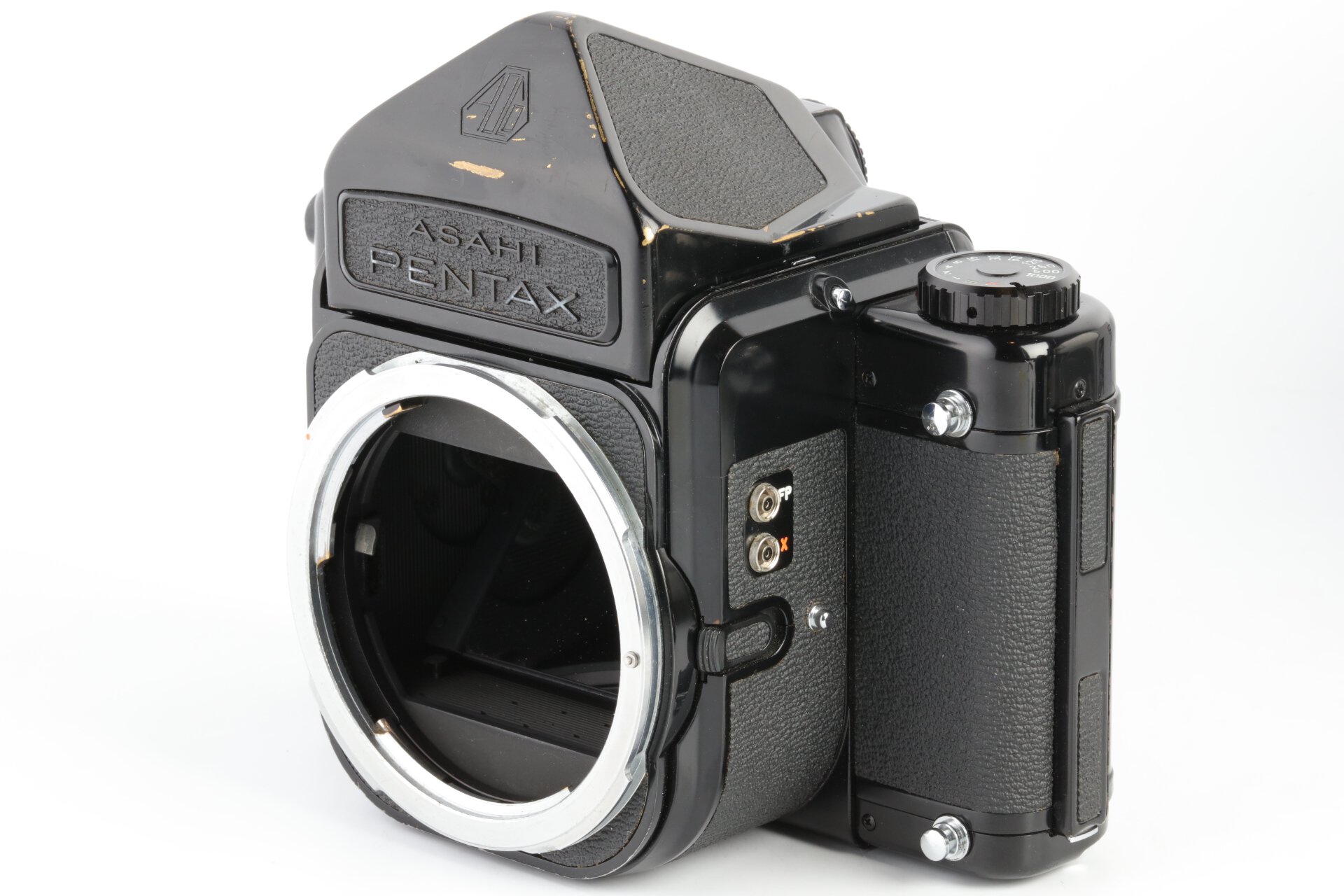 Pentax 67 Gehäuse (MLU) + Sucher