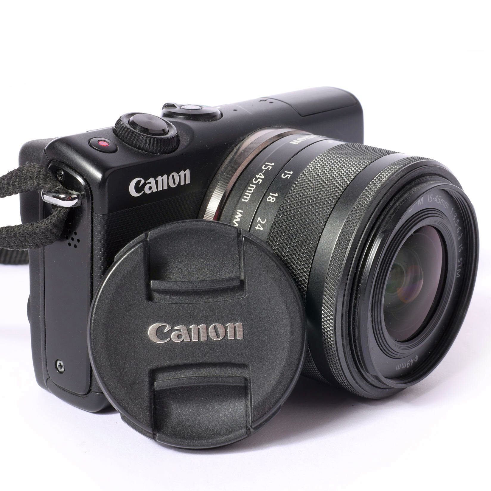 Canon EOS M100 EFM 14-45 IS STM schwarz