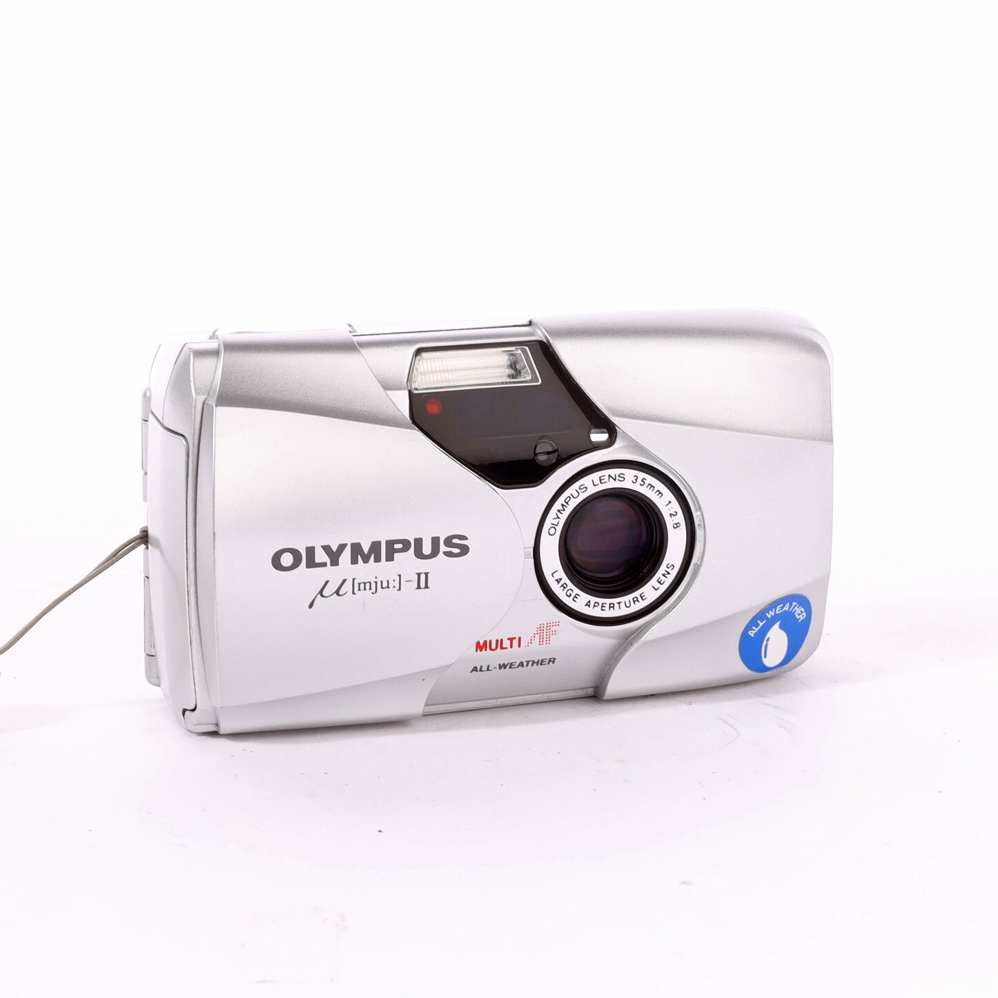 Olympus Mju II 2.8/35mm silber Koffer