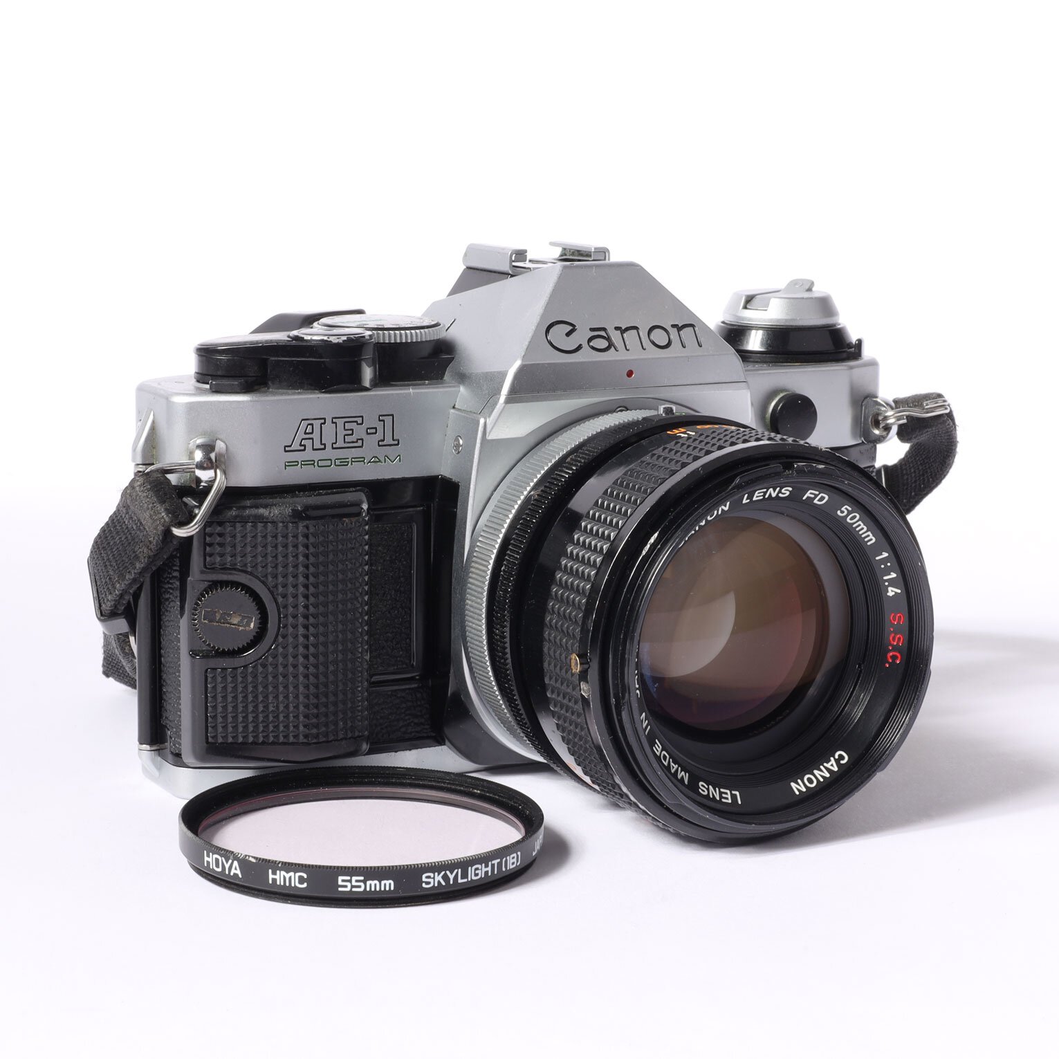 Canon AE-1 program Lens Canon FD 50mm 1:1,4 S.S.C