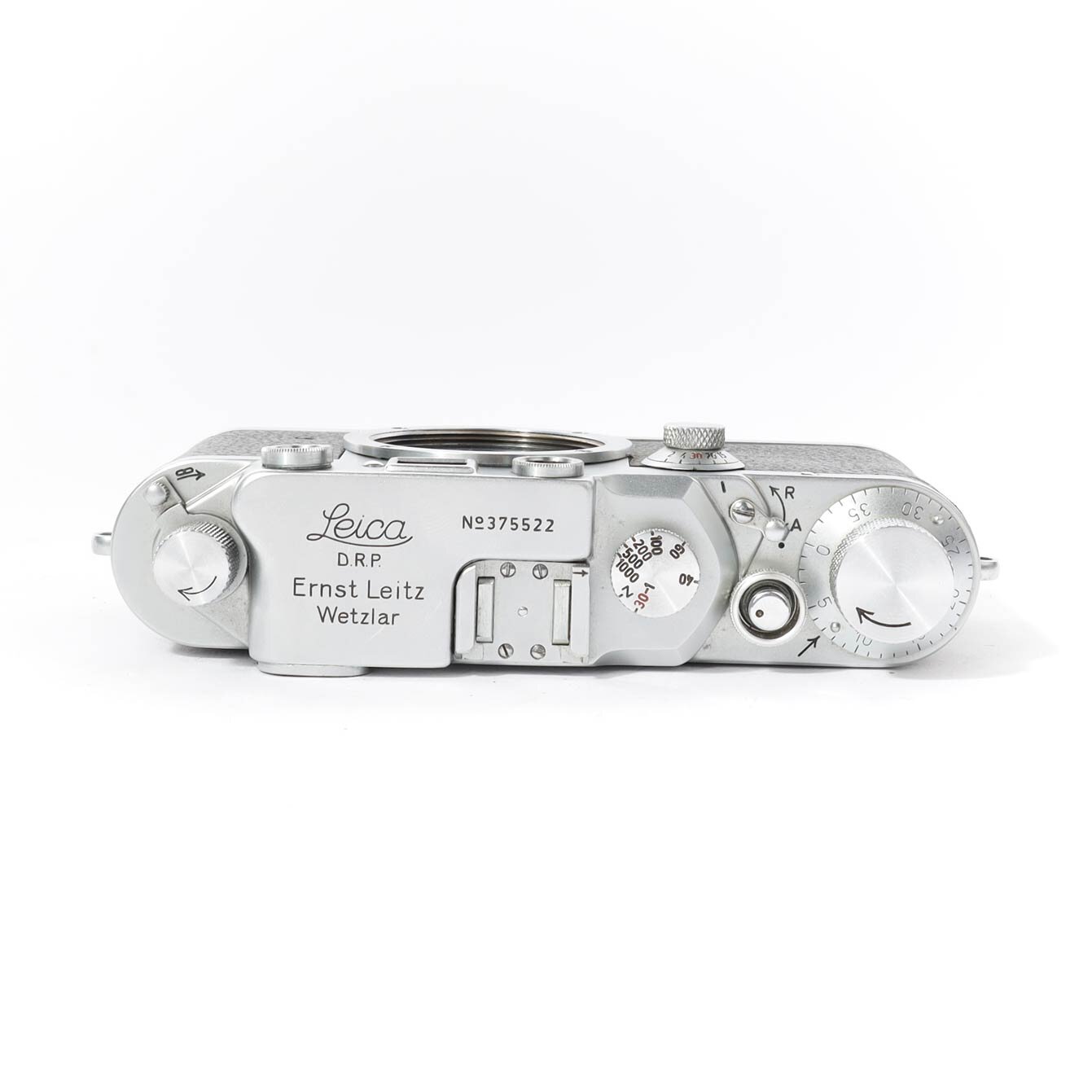 Leitz Leica IIIC war camera red curtain WK2 Summar 2/5cm No 375522