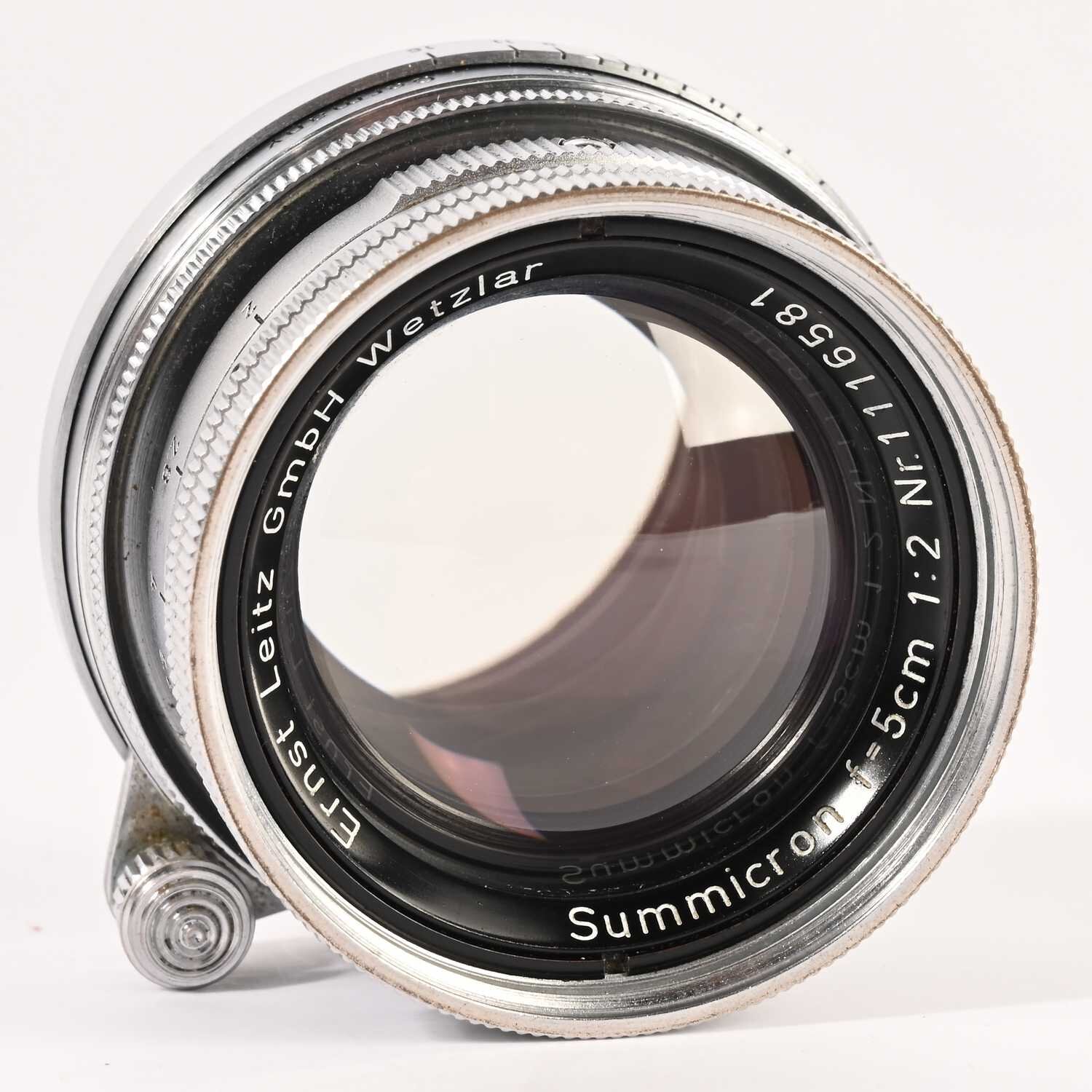 Leitz Leica Summicron M 50mm f 1:2 collapsible Objektiv
