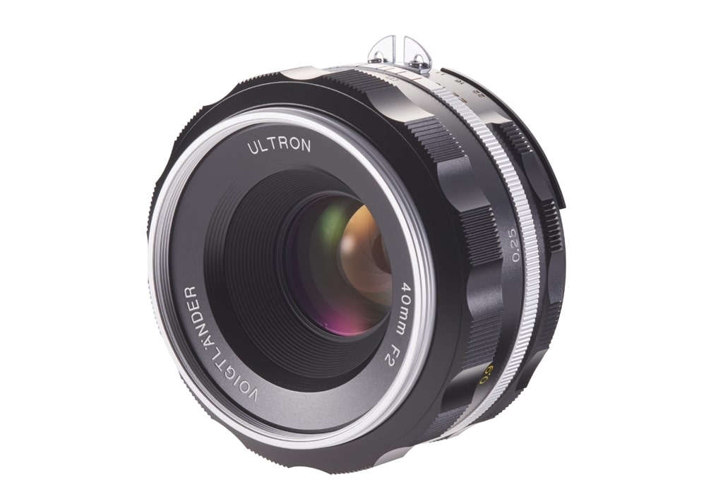 Voigtländer Nikon 40mm 1:2 Ultron asph. SLII-S silber