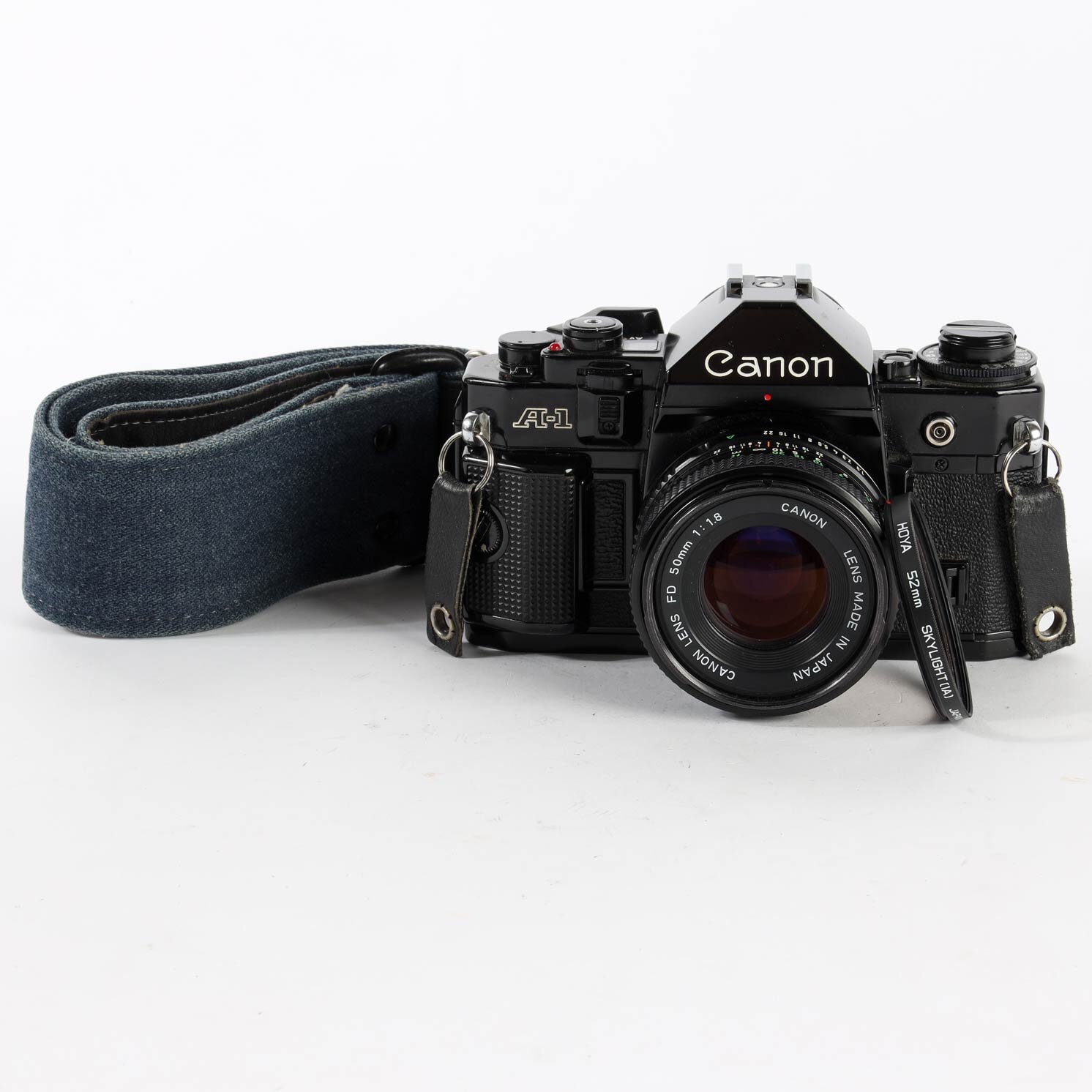 Canon A-1 Canon FD 50/1,8 schwarz