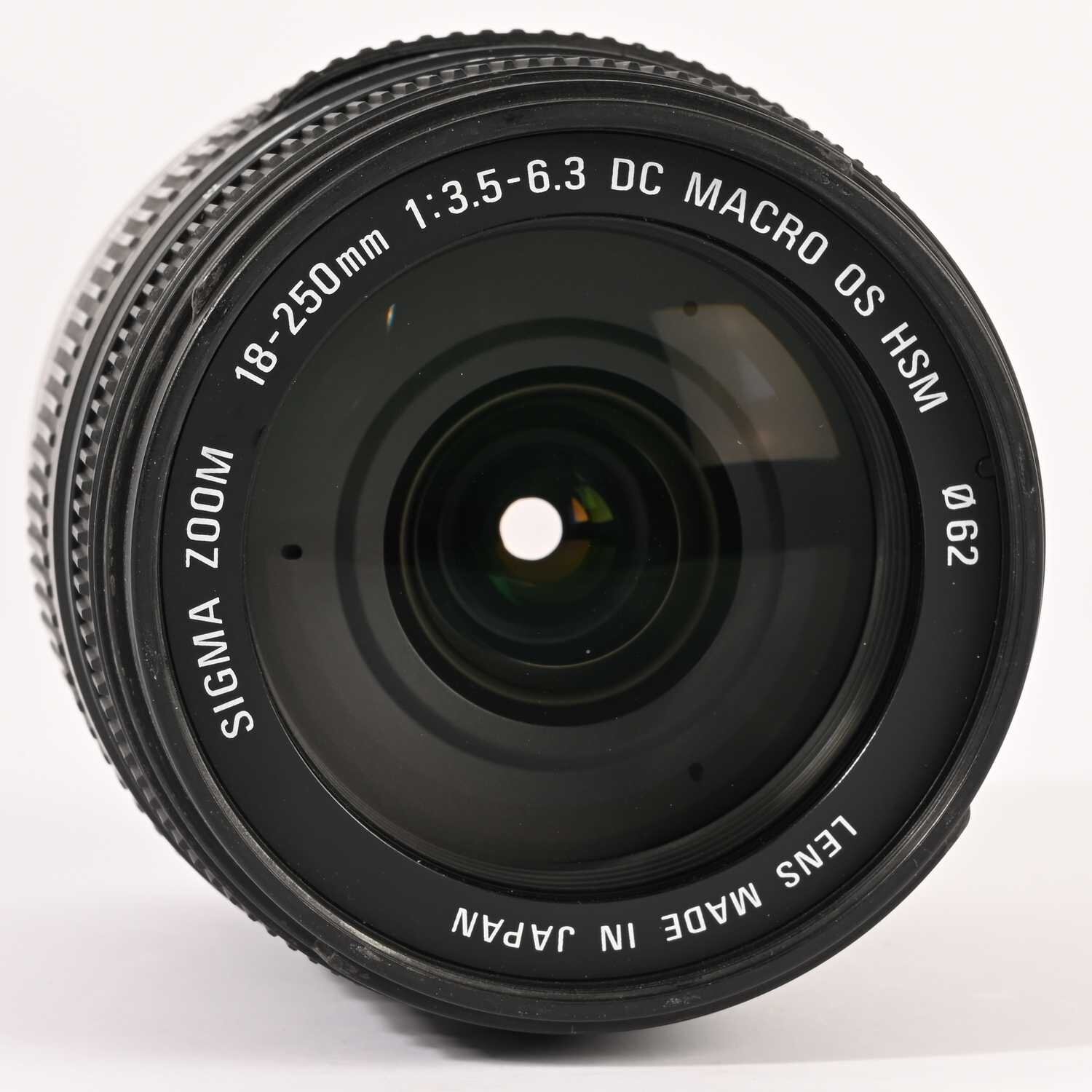 SIGMA 18-250 mm F/3,5-6,3 DC OS HSM Zoomobjektiv für Canon AF optical stabilizer