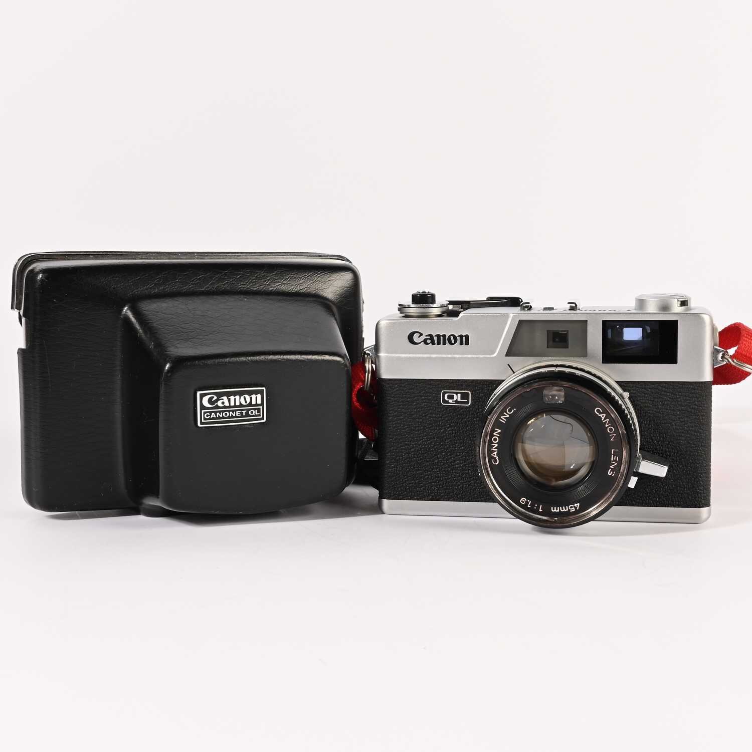 Canon Canonet QL19 lens 45/1,9 nottested