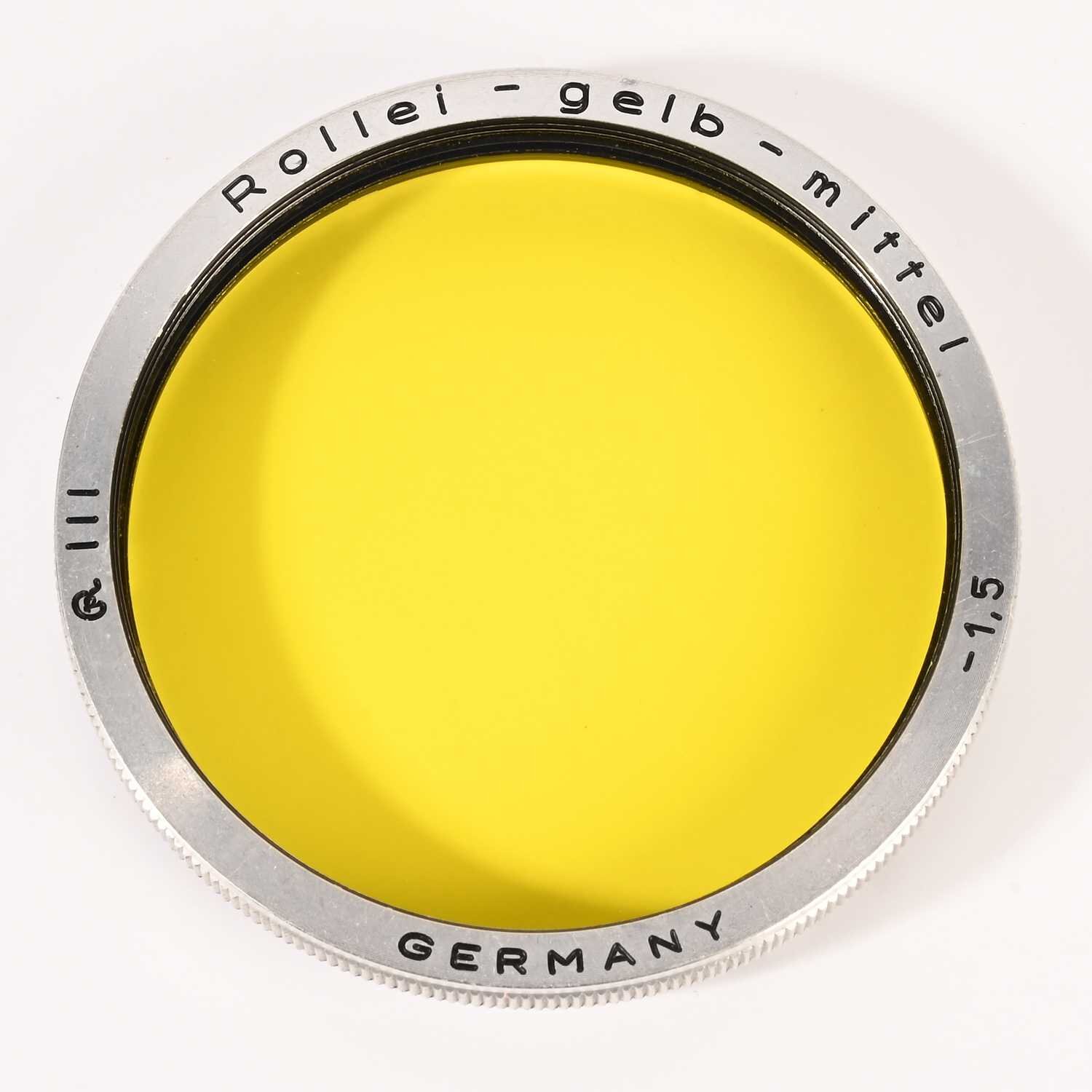 Rollei Filter Gelb 1,5 Bayonet III Rolleiflex