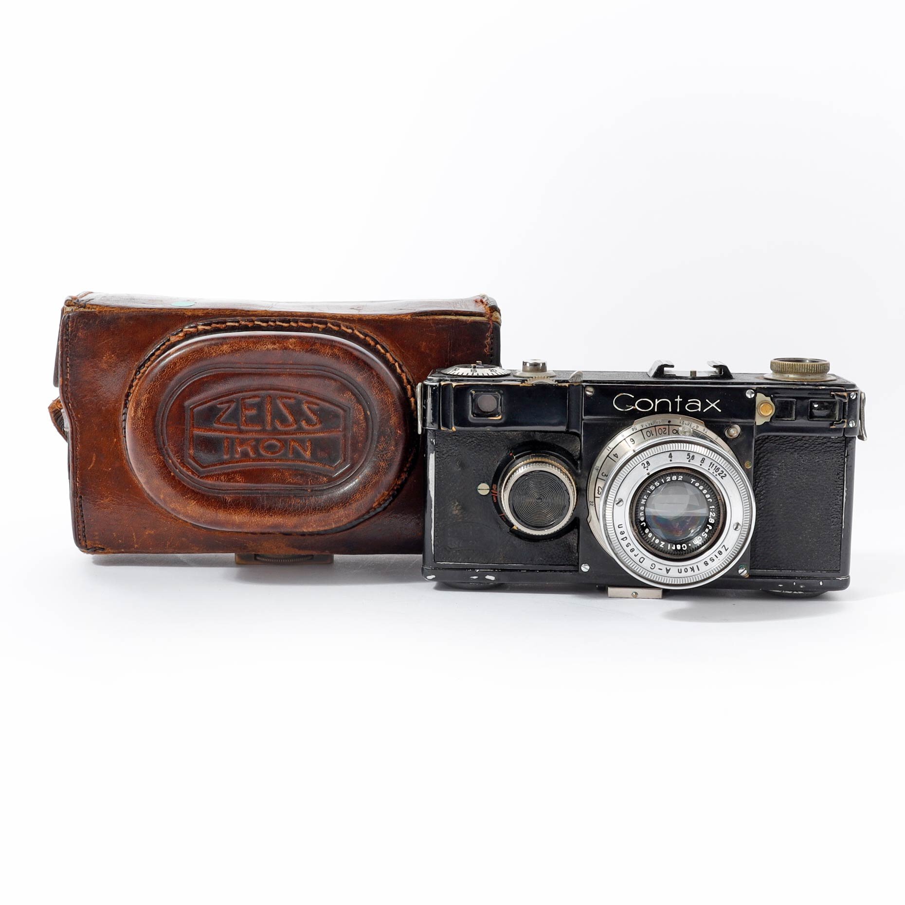 Zeiss Ikon Contax I black film camera Zeiss Jena Tessar 2,8/5cm