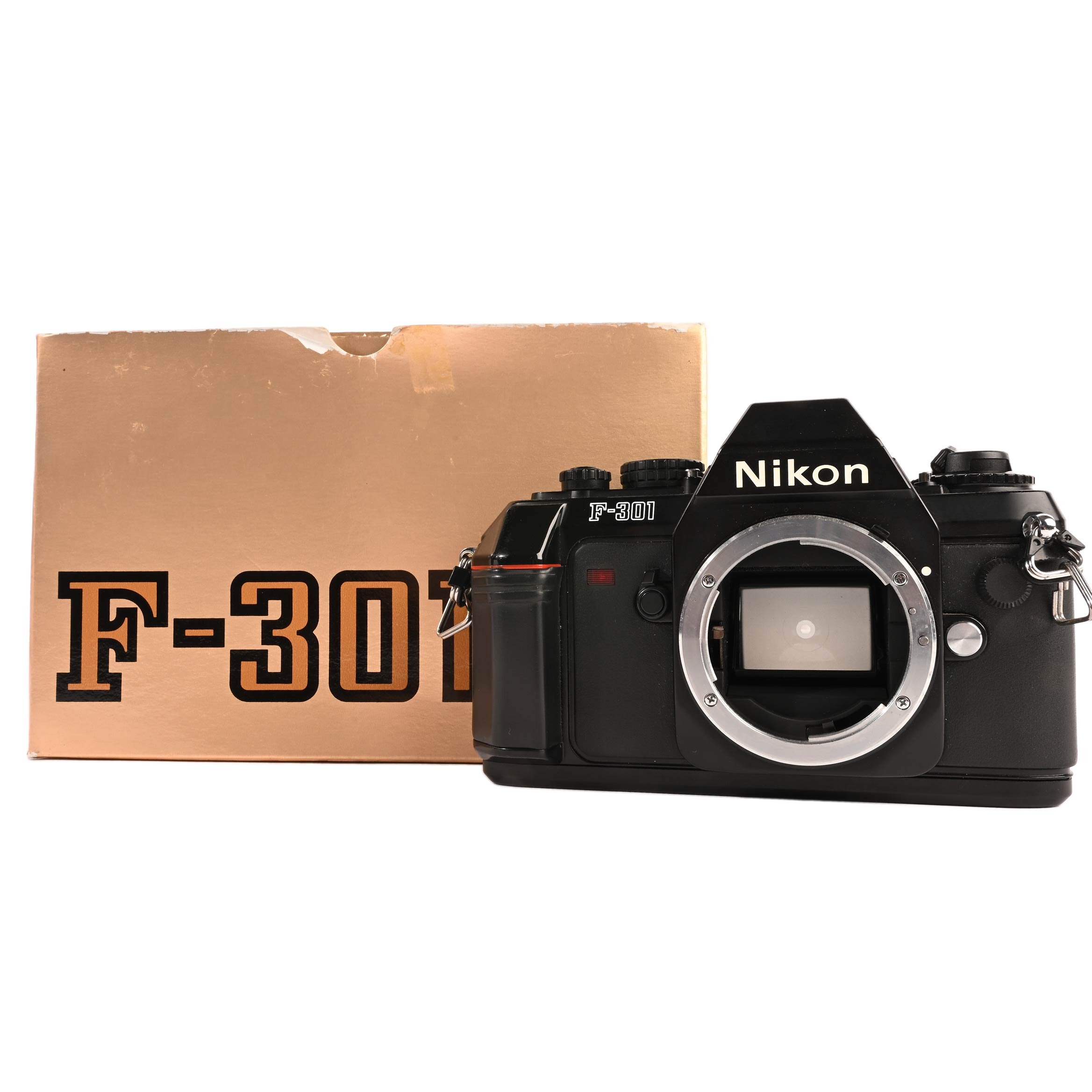 Nikon F-301 analoge Kamera