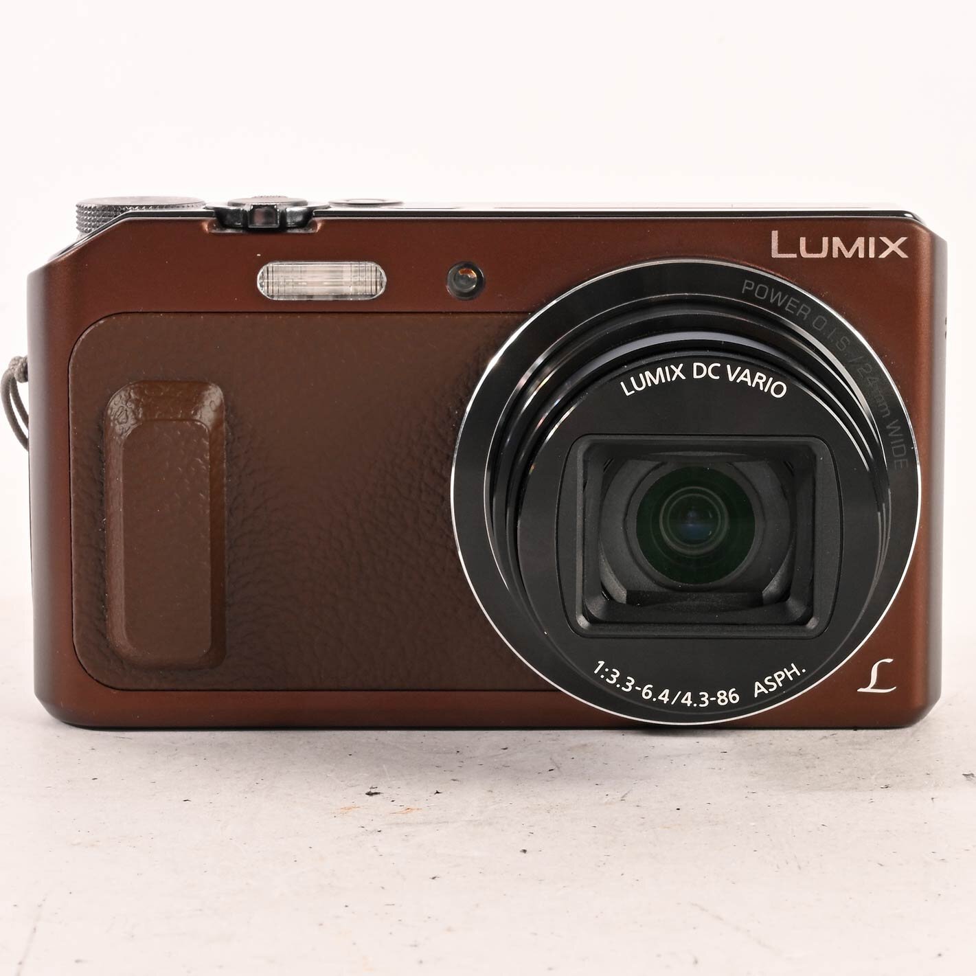 Panasonic Lumix DMC-TZ58 Braun Digitalkamera Tiptop 16MP 20x Zoom