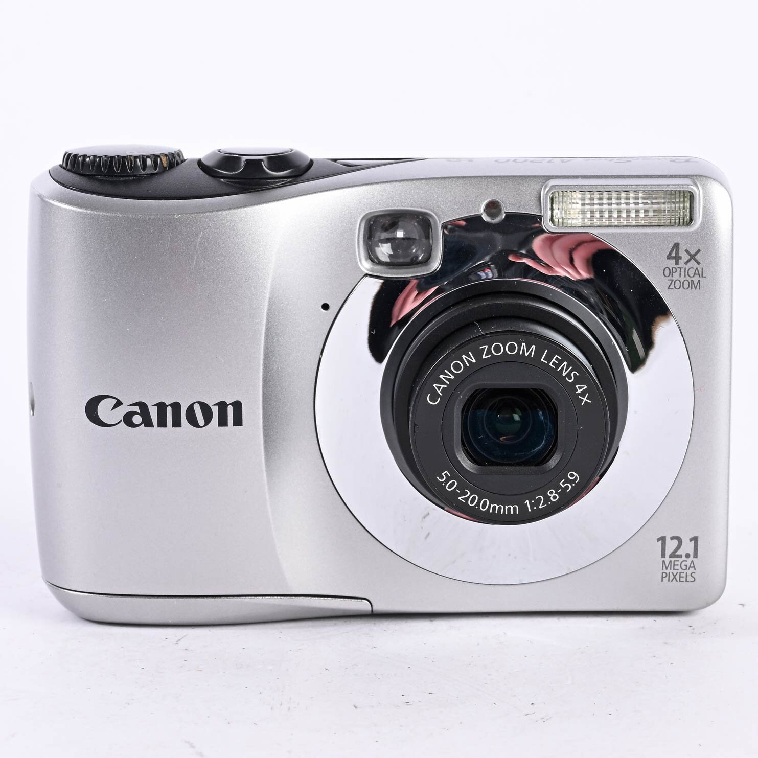 Canon PowerShot A1200 Digitalkamera Kompakt Kamera 12,1MP 4x Zoom Silber