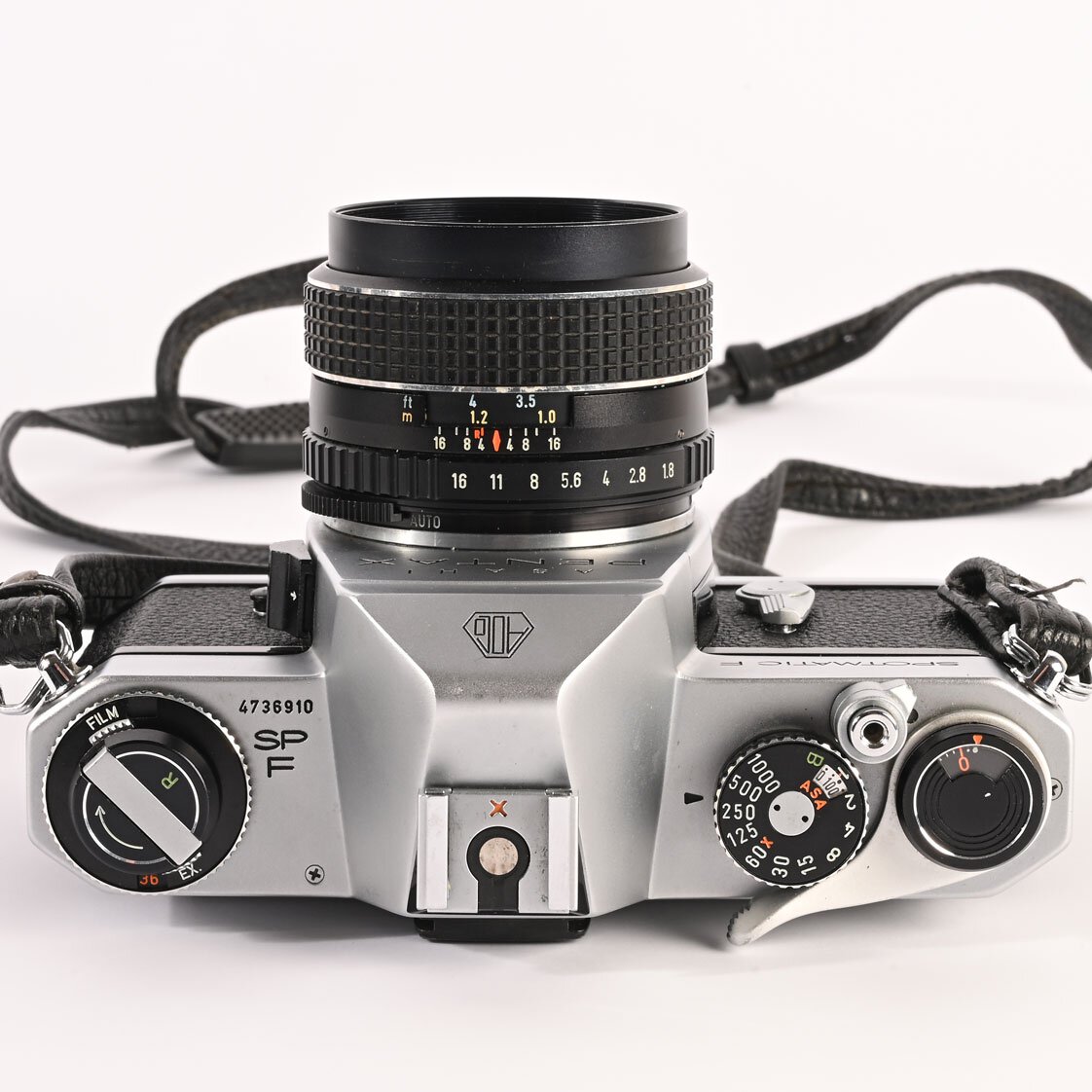 Pentax Spotmatic F SPF SLR Super Takumar 55mm f/1.8