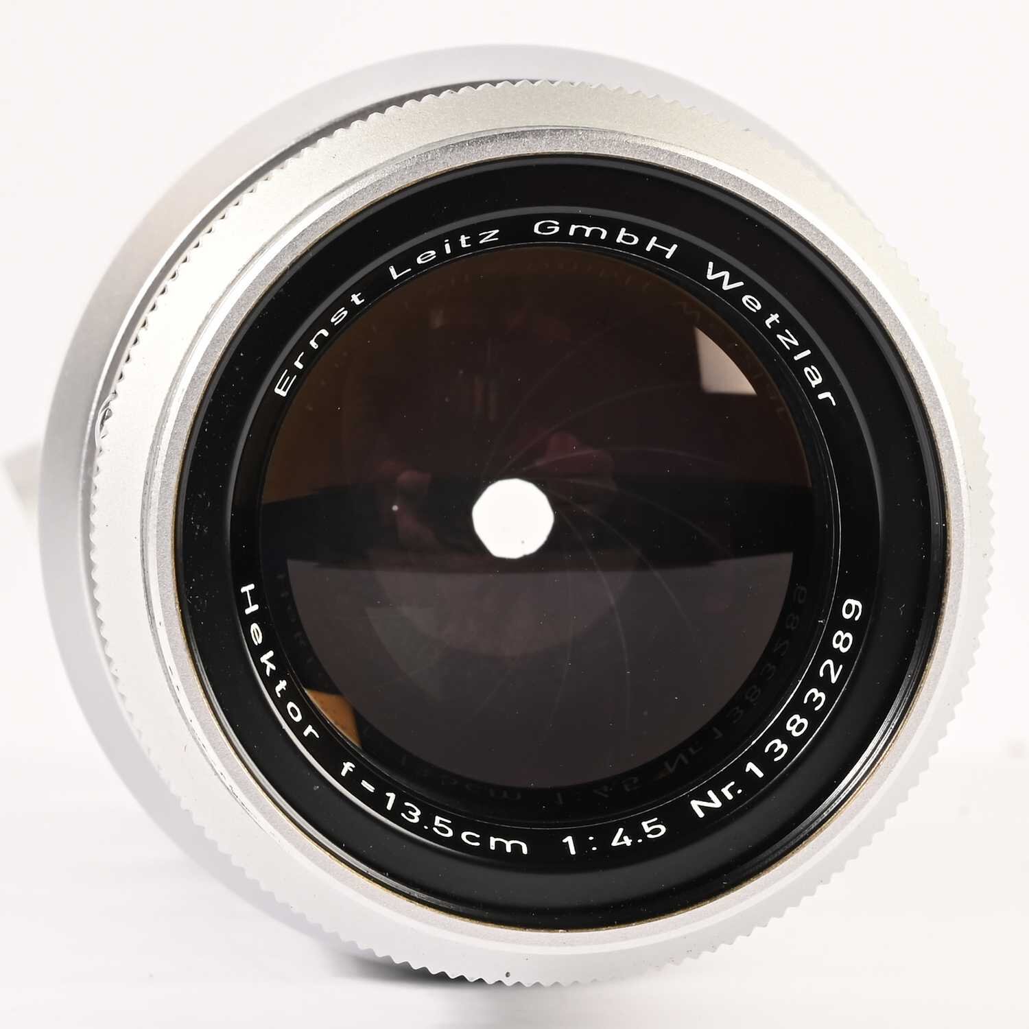 Ernst Leitz Wetzler Leica Hektor 135cm/4,5 olive Bundeseigentum