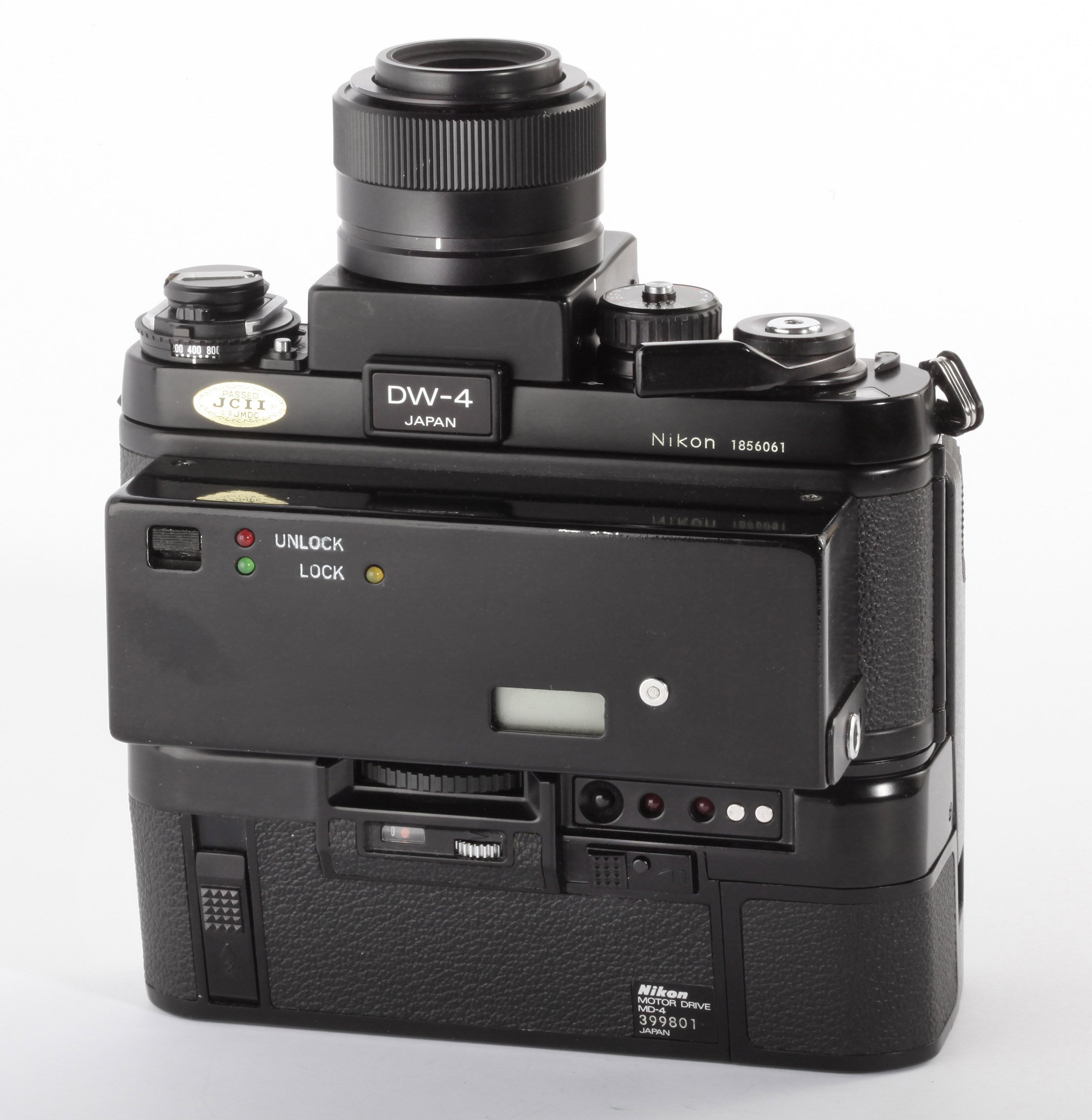 Nikon F3 Black Body MD-4 Motor Drive DW-4 rare