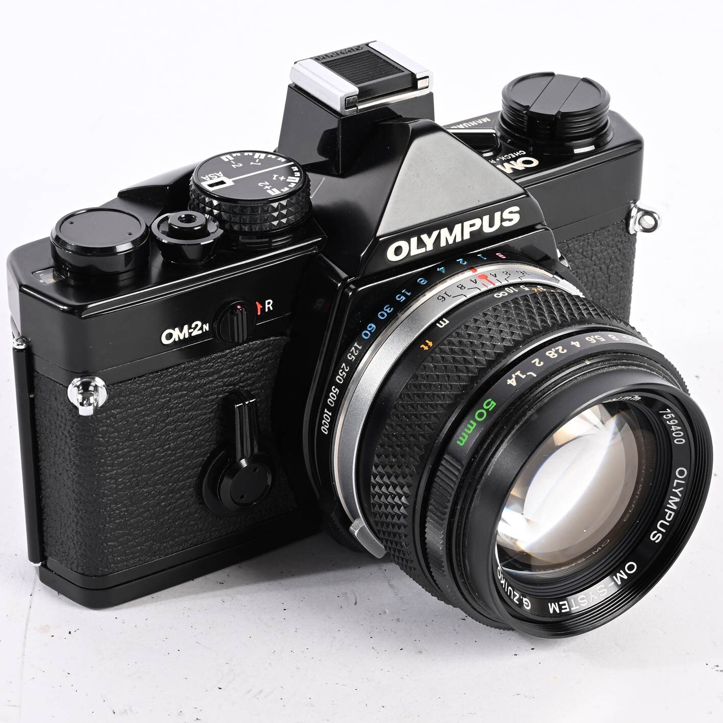 Olympus OM-2n black Auto-S 1,4/50 mm