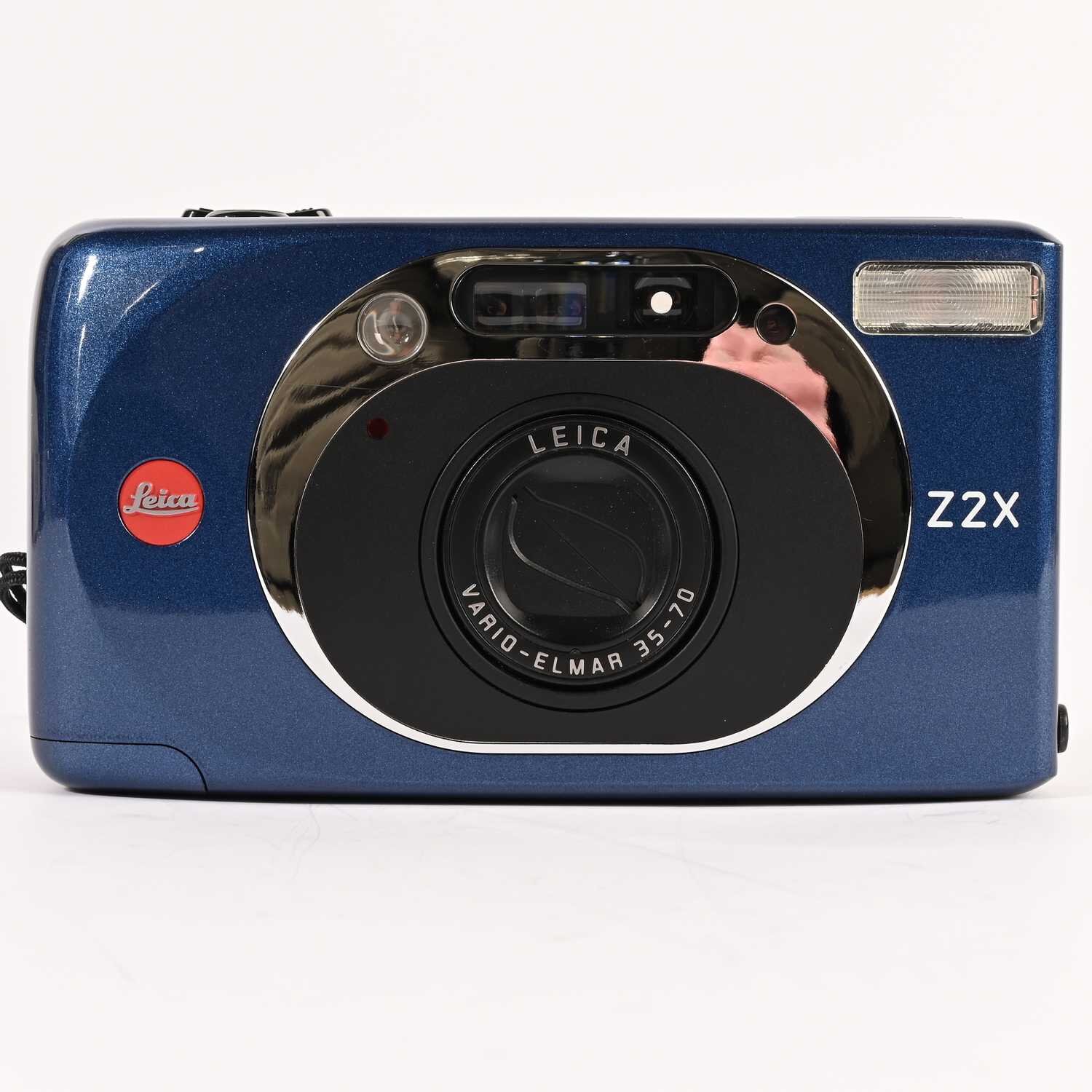 Leica Z2X Vario-ELmar 35-70 Analoge Kompakt Kamera blau