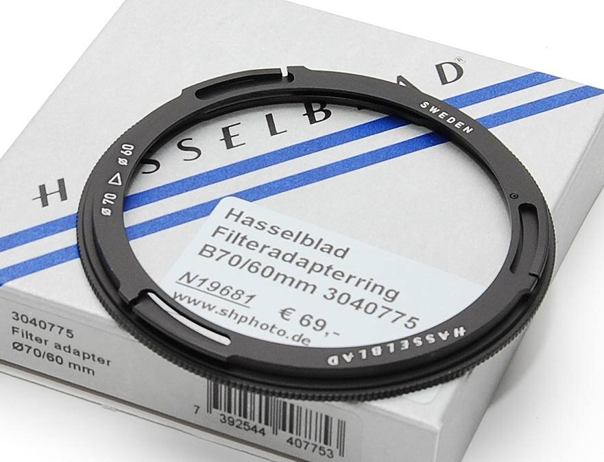 Hasselblad Filteradapterring B70/60mm 3040775