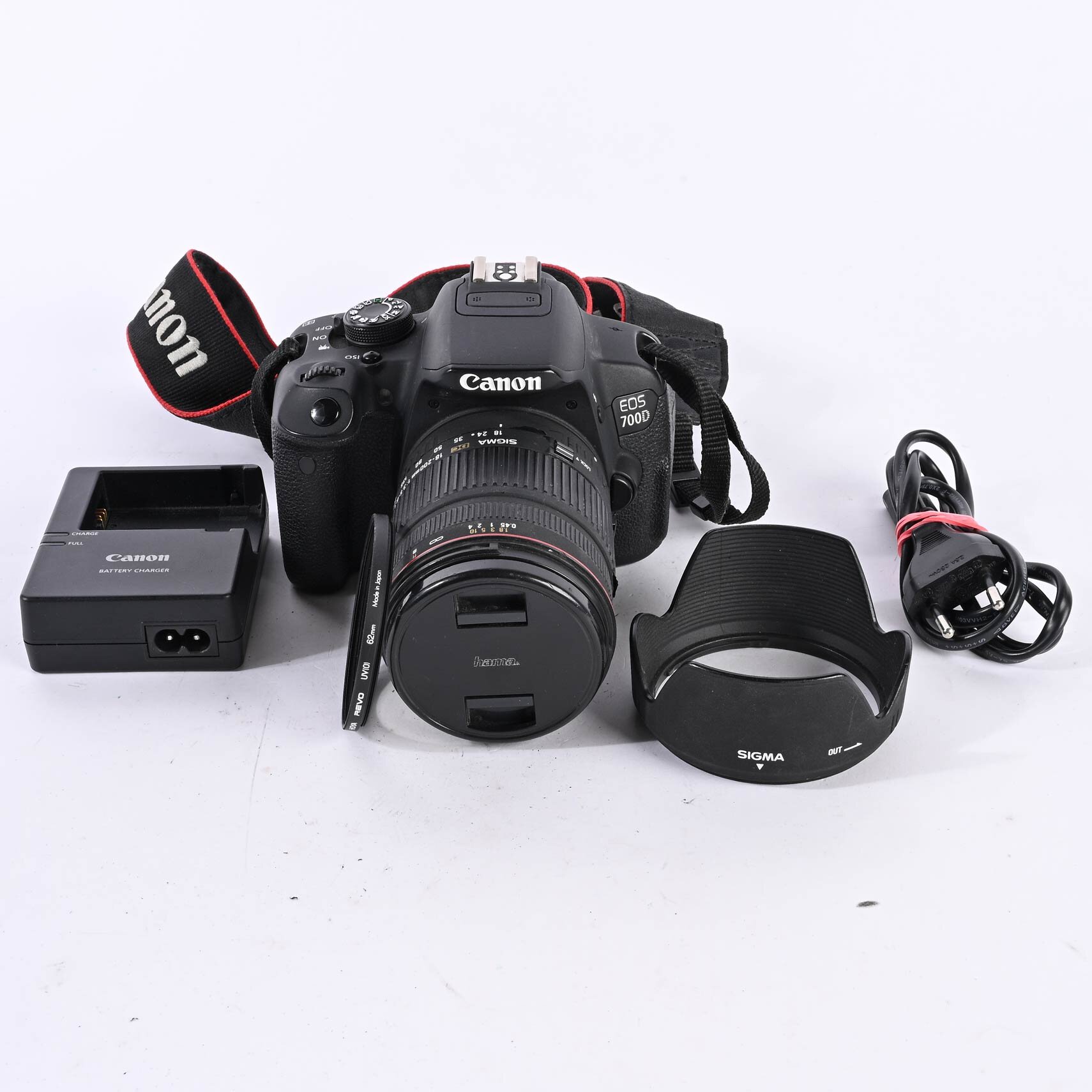 Canon EOS 700D 18,0 MP DSLR Digitalkamera