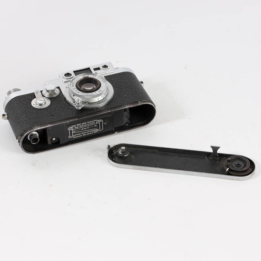 Leica IIIG Gehäuse Body 3G Leitz Elmar 5cm 3,5 Lens 3,5/50 Red Scale