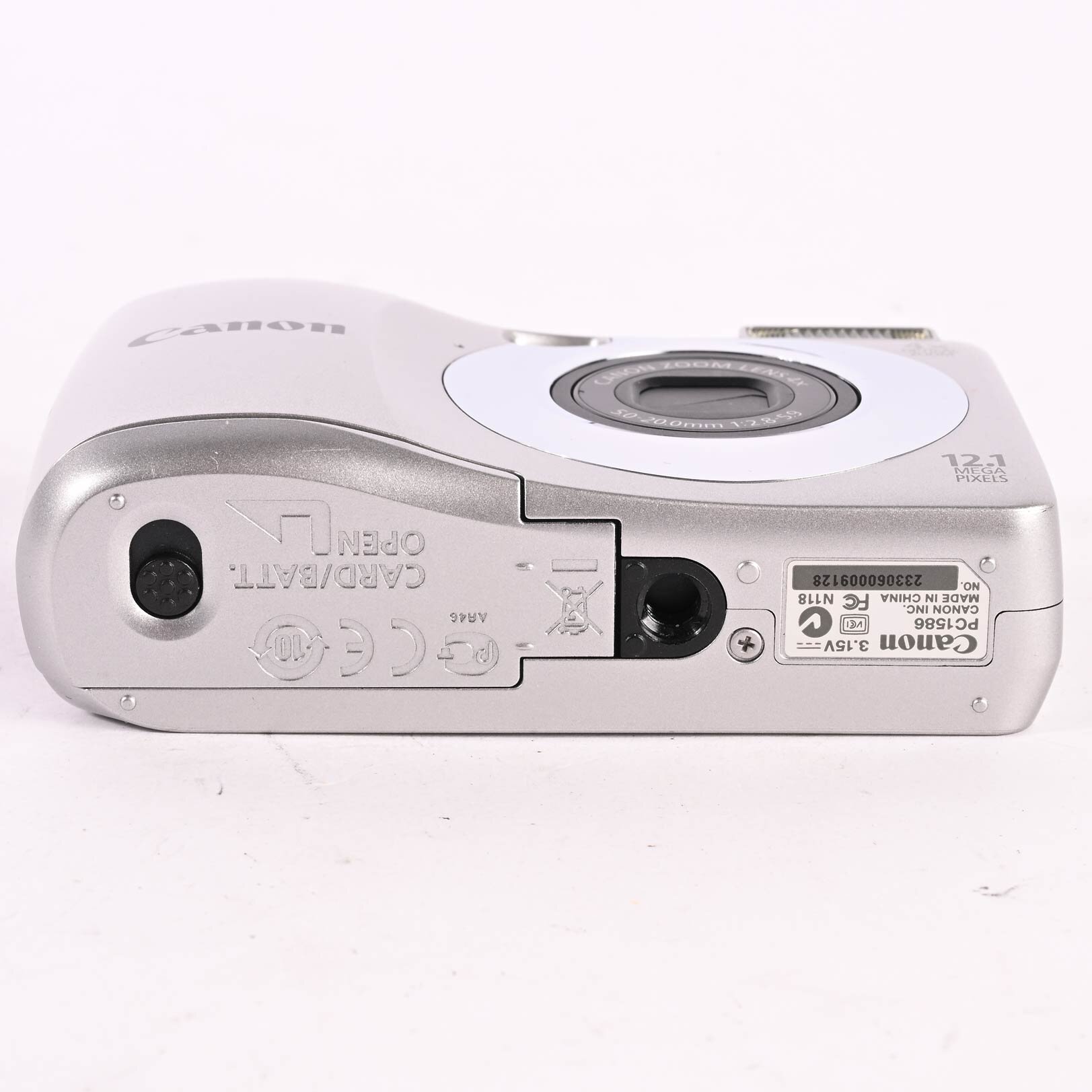 Canon PowerShot A1200 Digitalkamera Kompakt Kamera 12,1MP 4x Zoom Silber