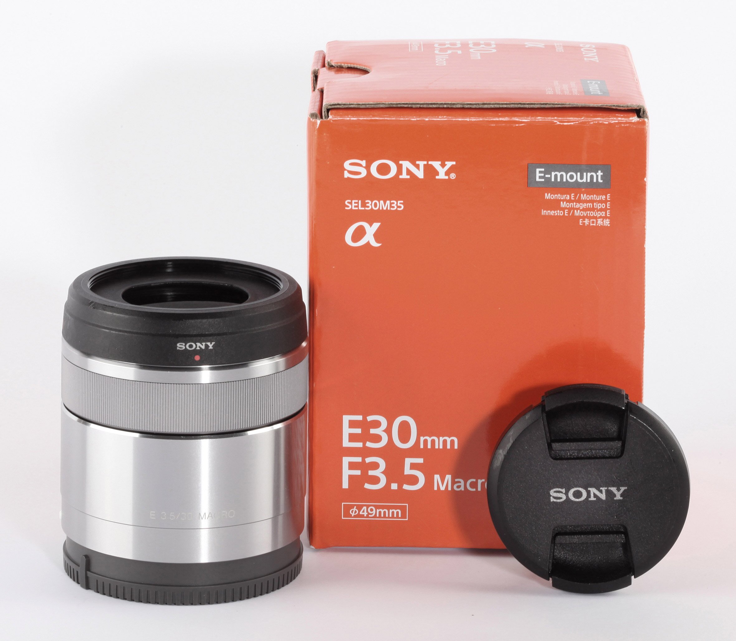 Sony E 30mm 3,5 Macro E Mount