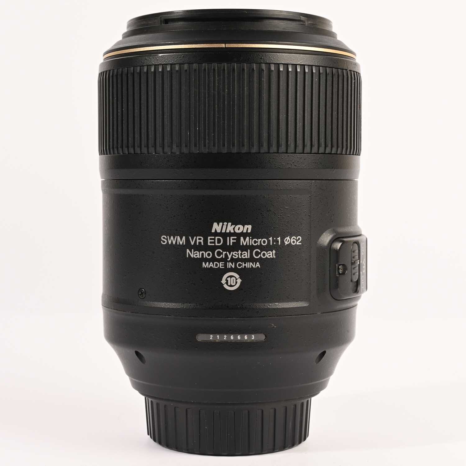 Nikon AF-S Micro-Nikkor 105 mm f/2,8G ED VR