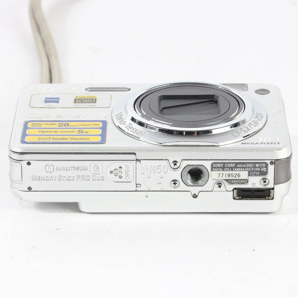 Sony Super Steady Shot DSC-W170 10,1 MP Digitalkamera