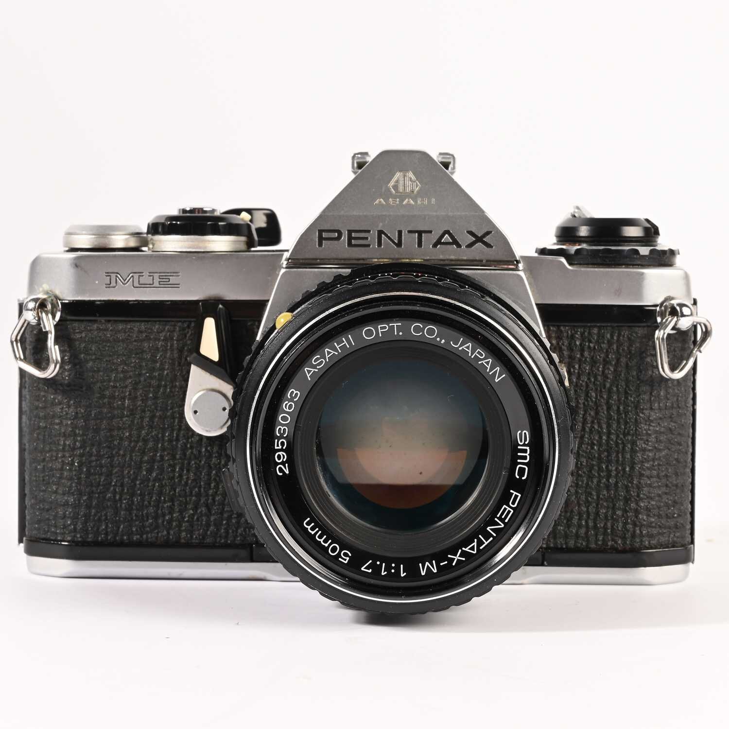 Pentax ME Film Spiegelreflexkamera SMC Pentax-M 1,7/50mm