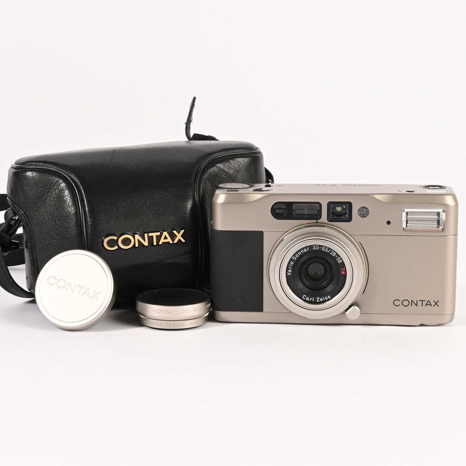 Contax TVS 35mm analoge Kompaktkamera Carl Zeiss Vario Sonnar T* 28-56mm