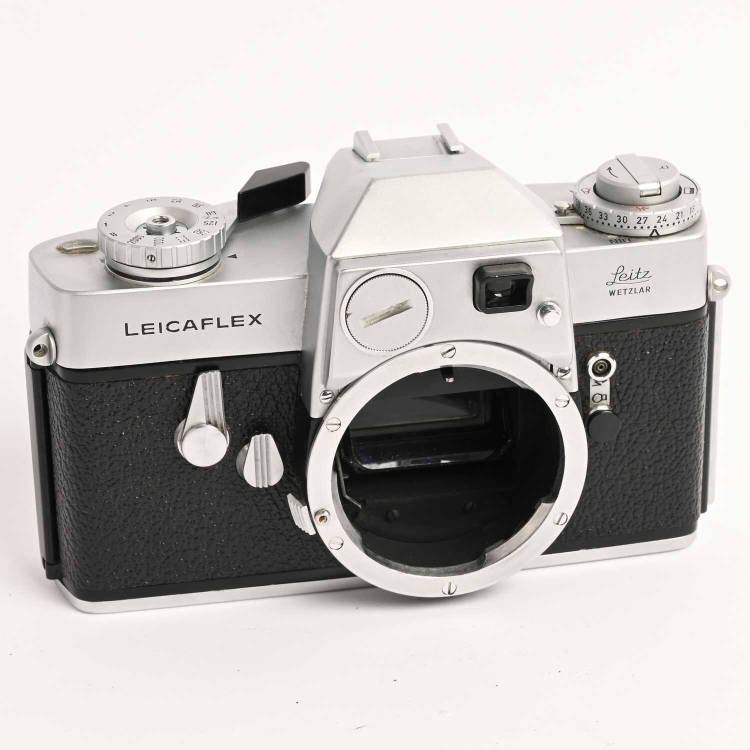 Leitz Leica Leicaflex Gehäuse  Body chrom Germany