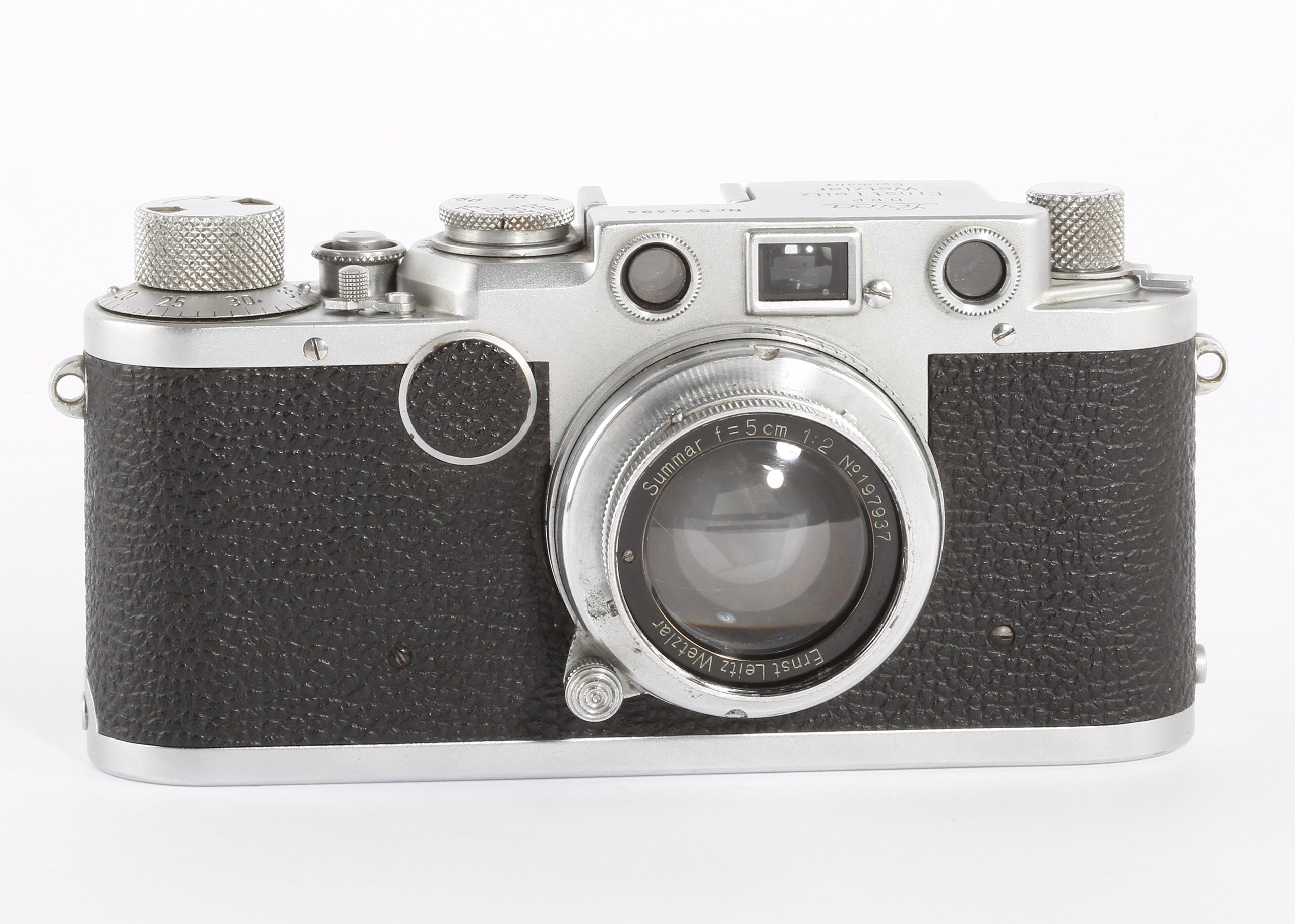 Leica IIf mit 5cm f2 Summar