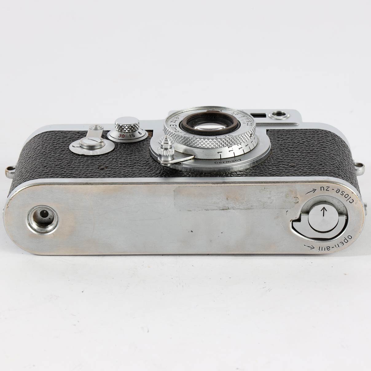 Leica IIIG Gehäuse Body 3G Leitz Elmar 5cm 3,5 Lens 3,5/50 Red Scale