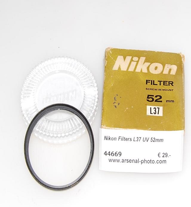 Nikon Filters L37 UV 52mm