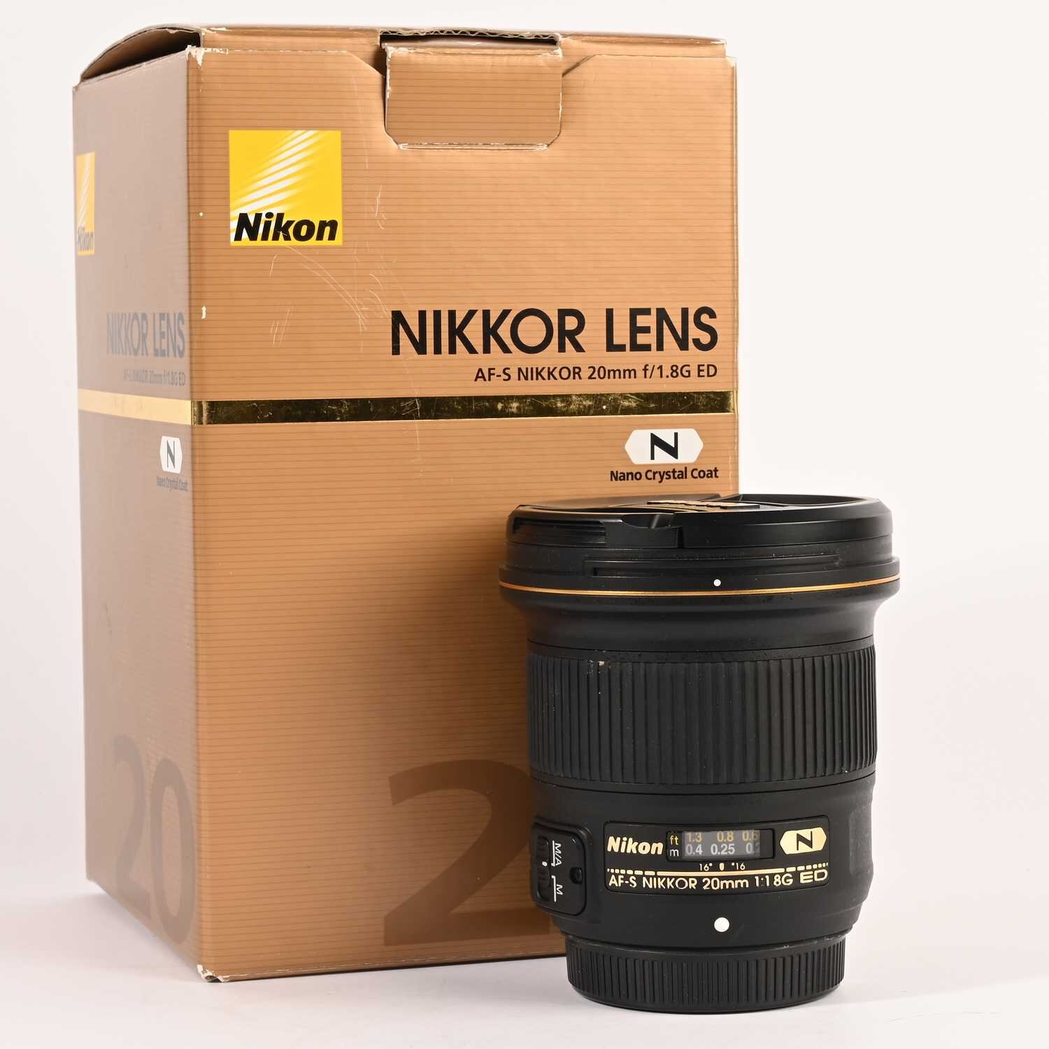 Nikon Nikkor AF-S 20mm f/1.8 G ED