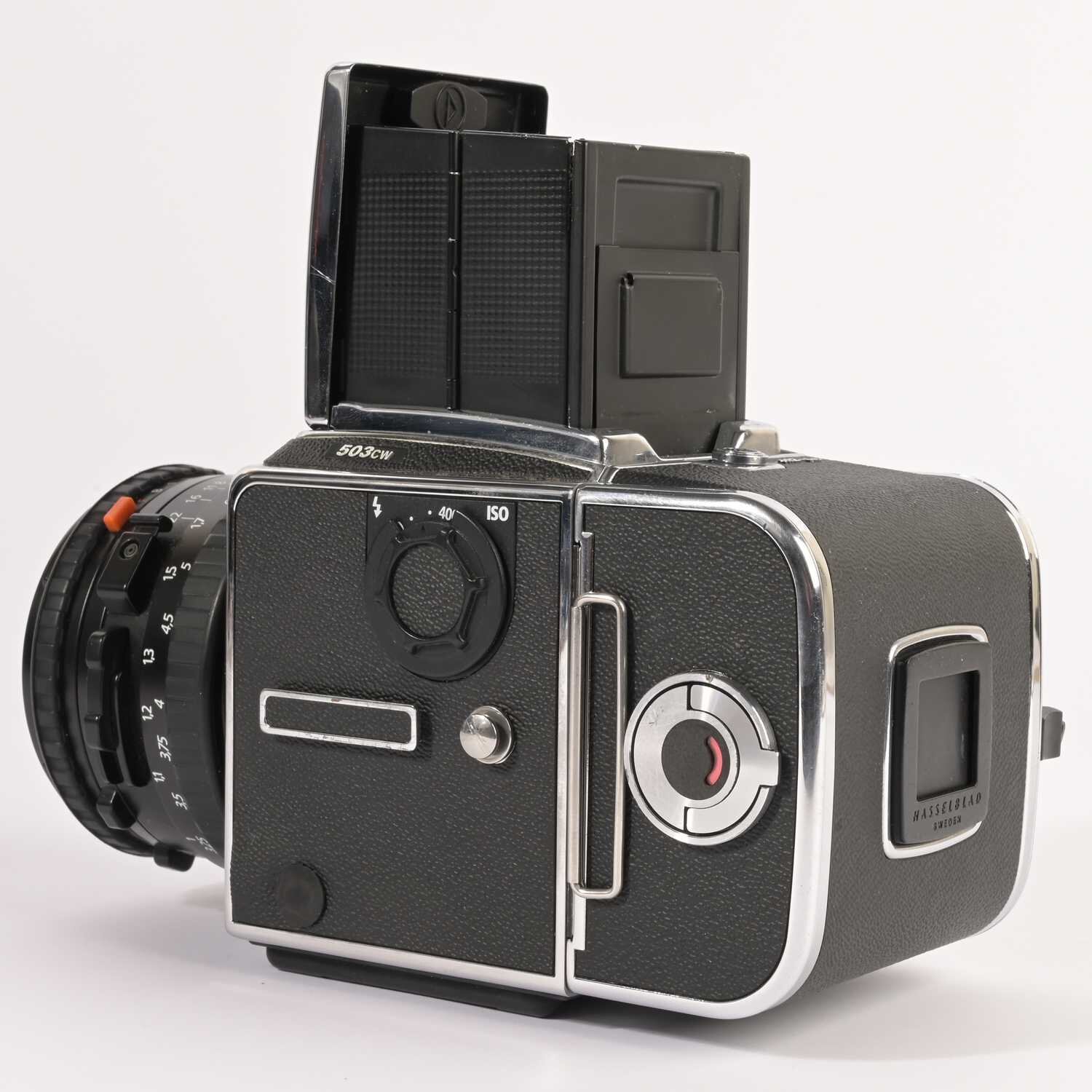 Hasselblad 503CW chrome 3010243 + CFi 2,8/80mm Planar + A12 Magazin